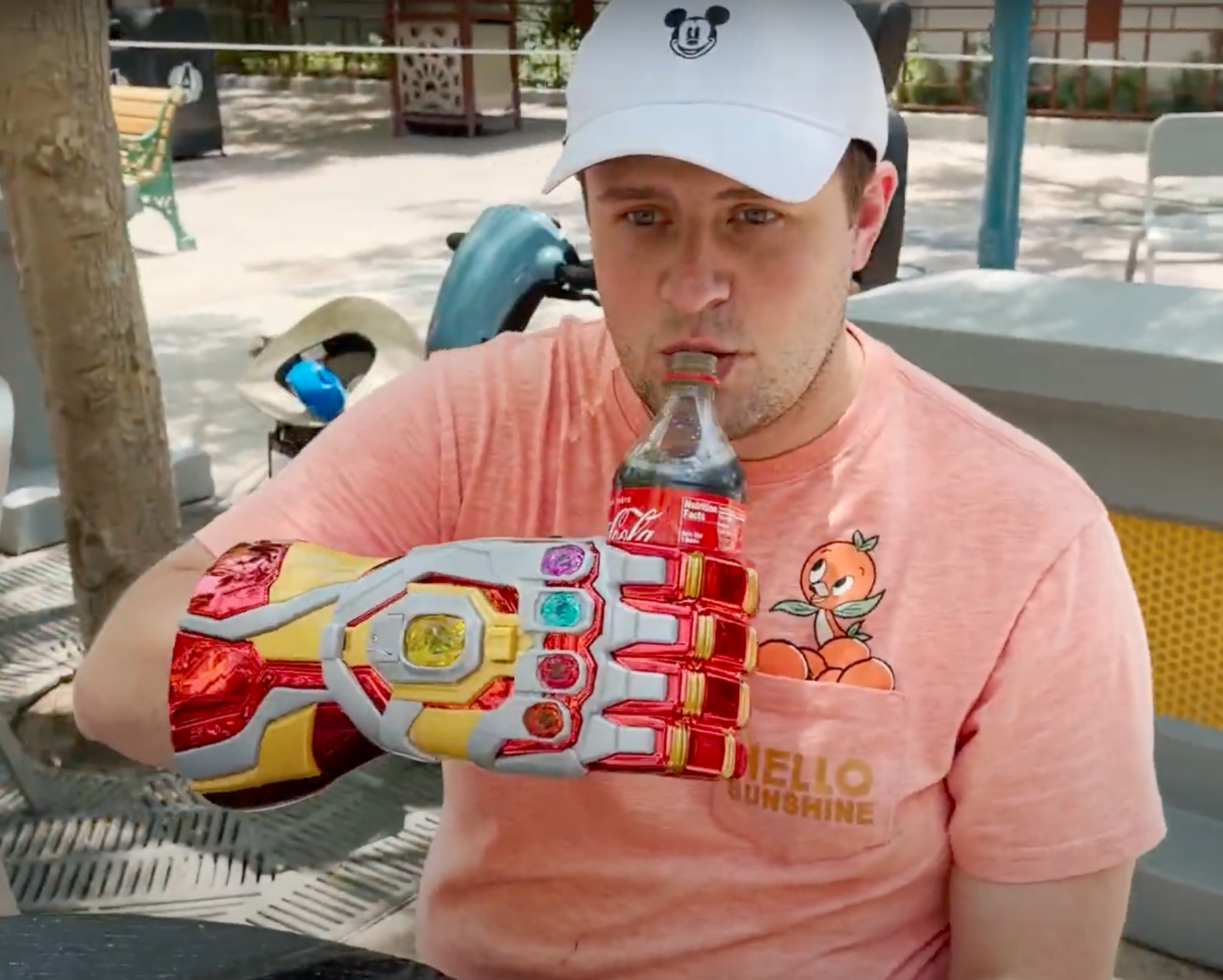 Iron Man Gauntlet Drink Holder