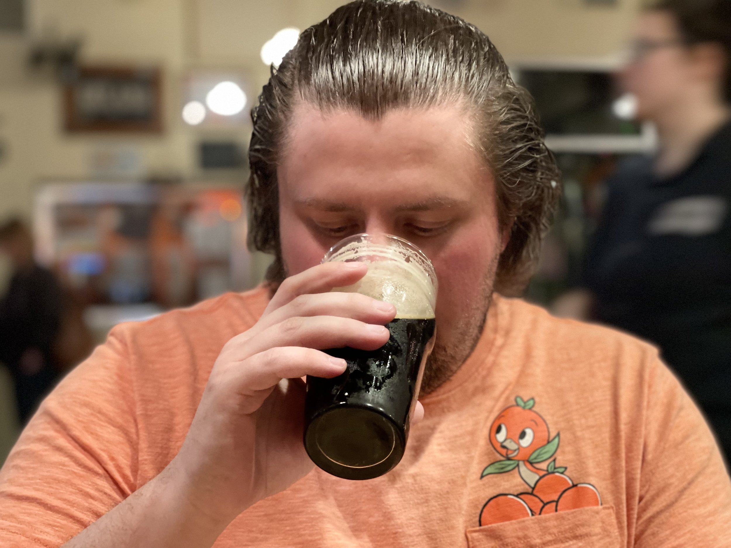 Jack Tar Dry Irish Stout, roasty flavors, coffee, light body, served on Nitro 4.5%