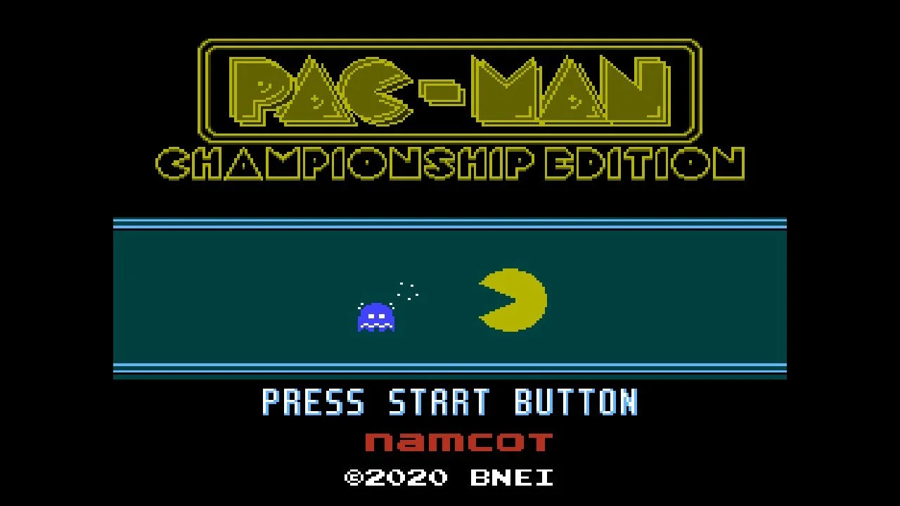 Pac-Man Championship Edition Demake (version found in the Switch port of “Namco Museum Archives Volume One” played for review)