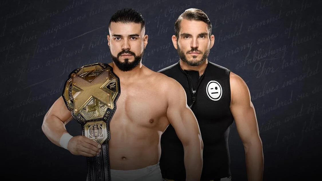 Johnny Gargano vs. Andrade "Cien" Almas for the NXT Championship, from WWE NXT TakeOver: Philadelphia
