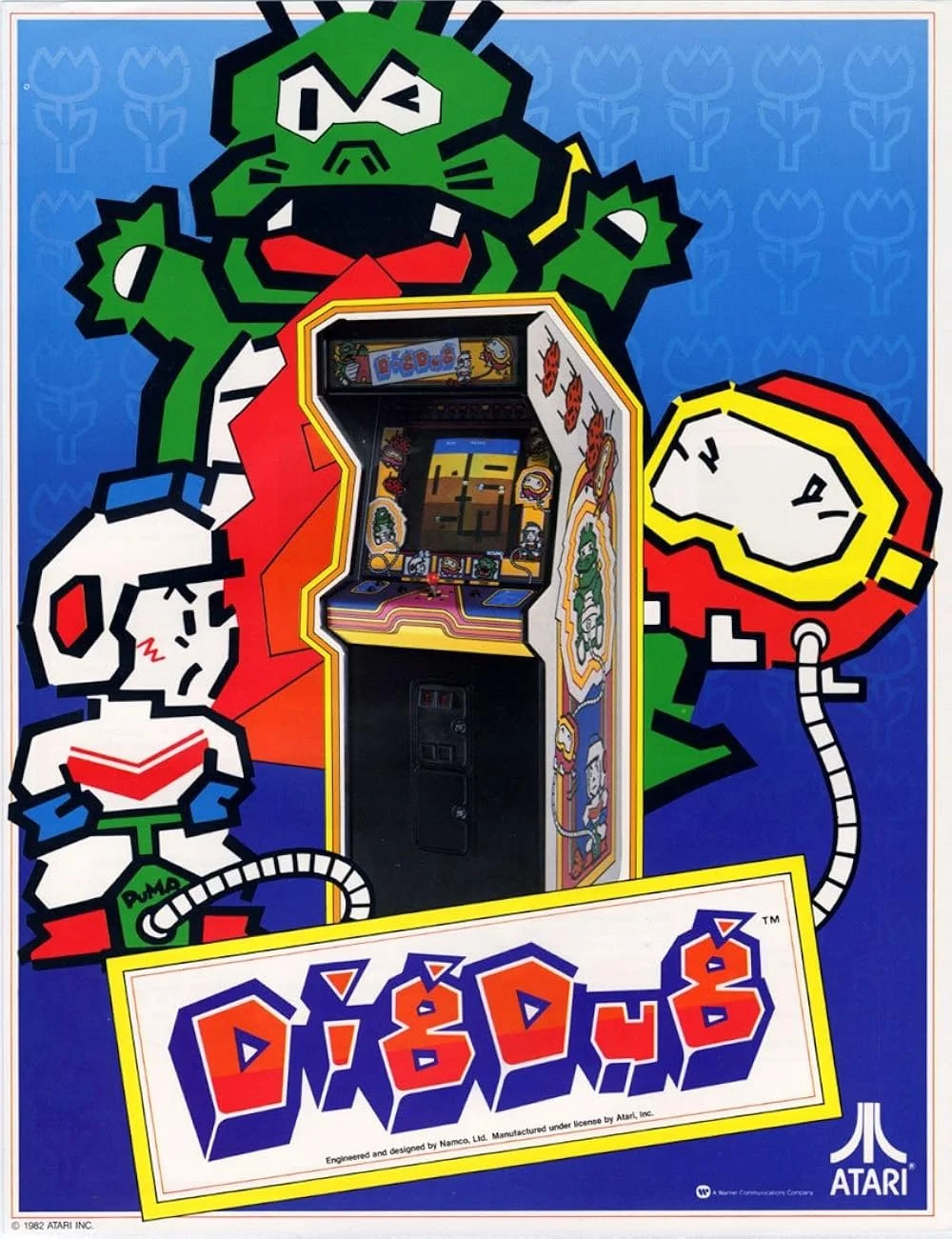 Dig Dug (version found in the Switch port of “Namco Museum Archives Volume One” played for review)