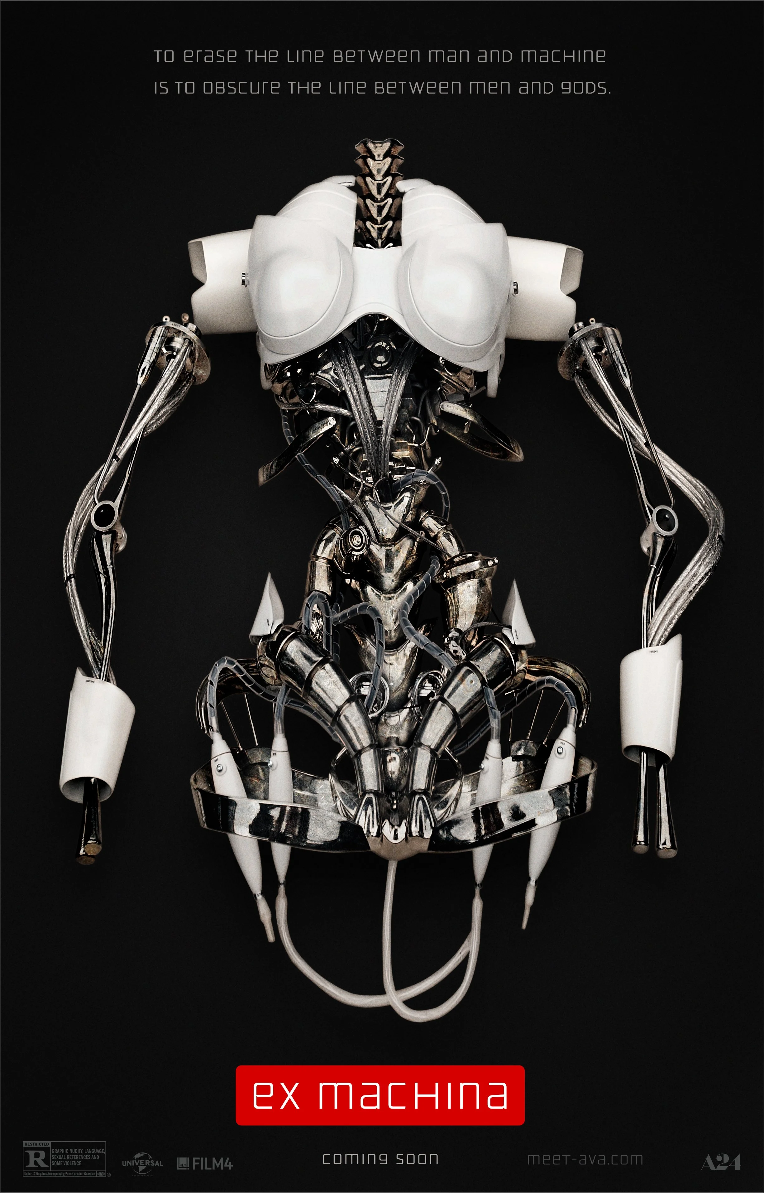 Ex Machina (2014 film) (review discusses the ending of the film)