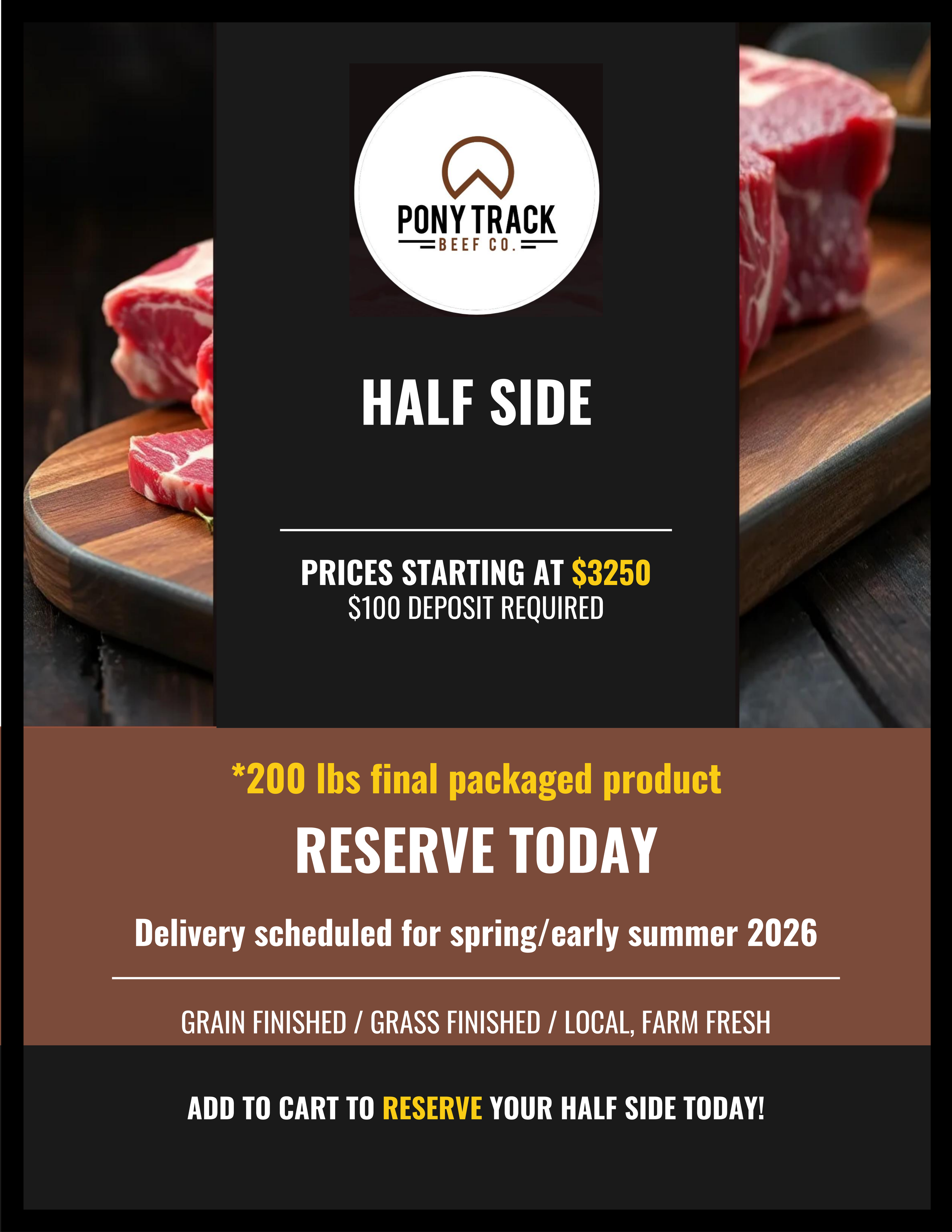 Half Beef Deposit