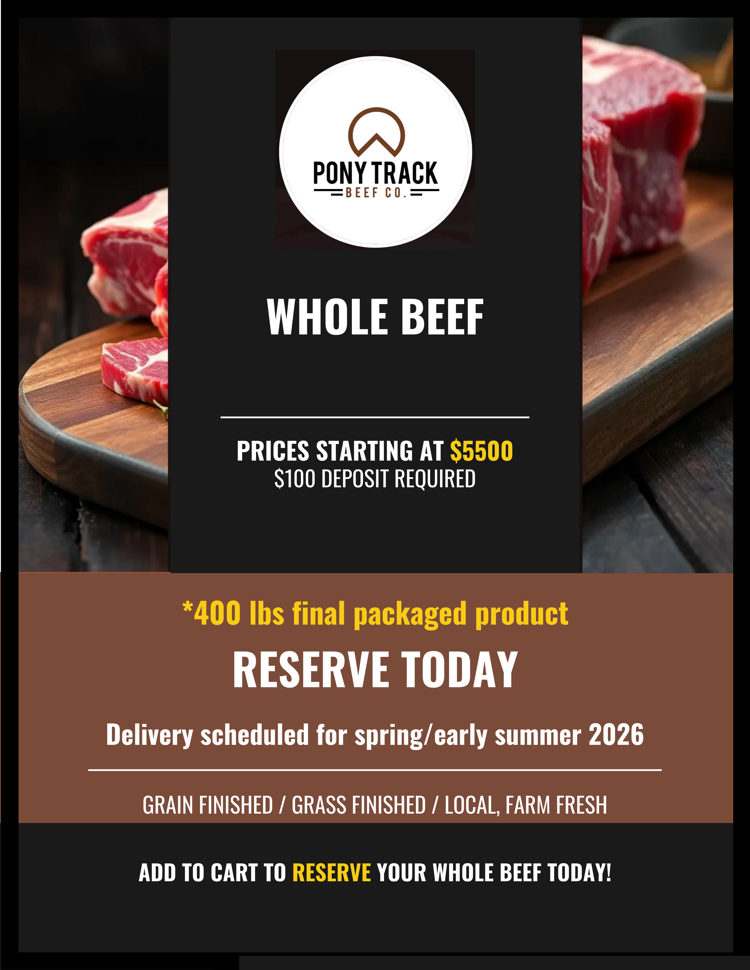 Whole Beef Deposit