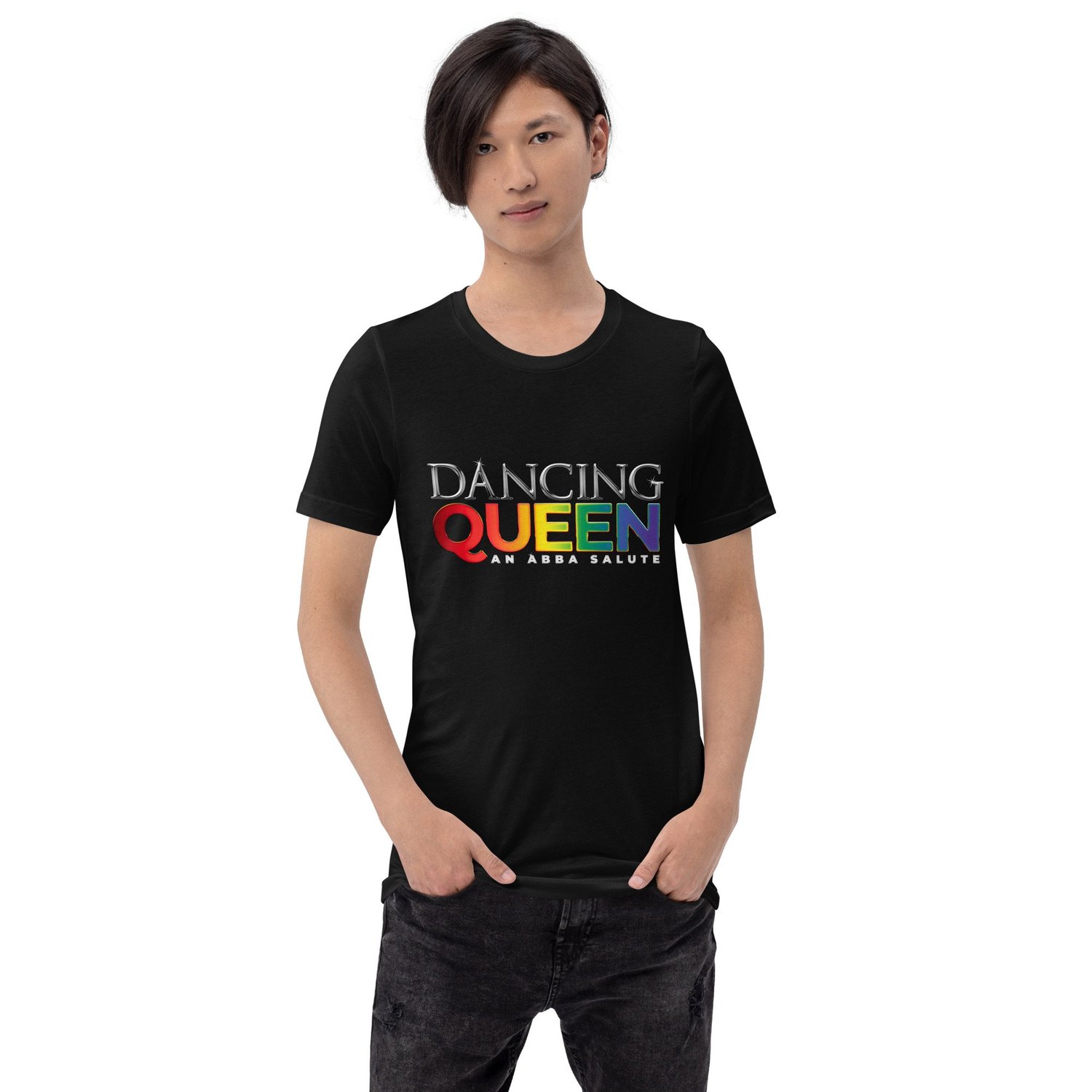 Dancing Queen: An ABBA Salute — Rainbow Logo T-shirt