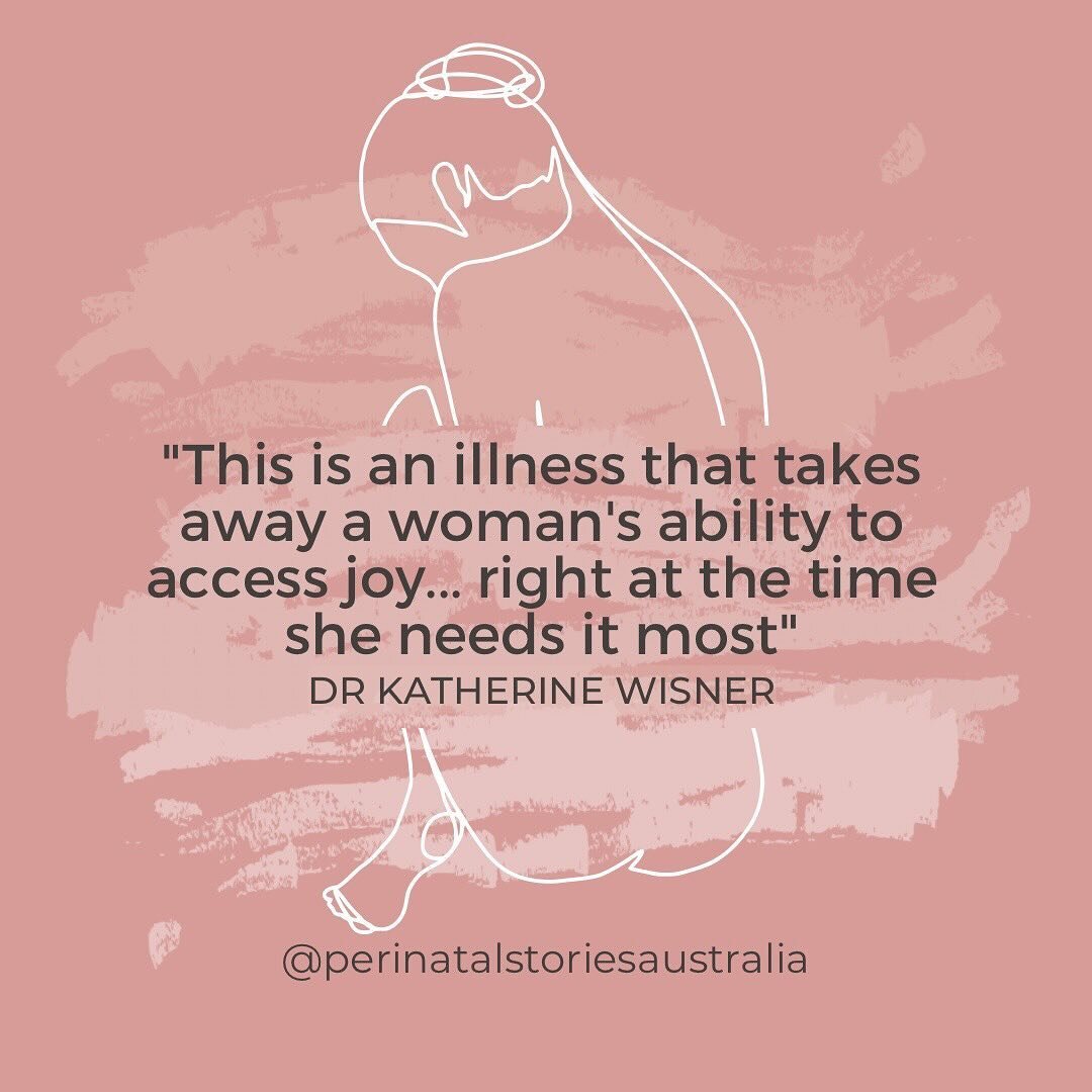 &ldquo;RIGHT AT THE TIME SHE NEEDS IT MOST&hellip;&rdquo;

There&rsquo;s something so powerful about this quote by Dr. Katherine Wisner for its ability to capture the truly devastating reality of perinatal mental ill health 👇🏻

&ldquo;This is an il
