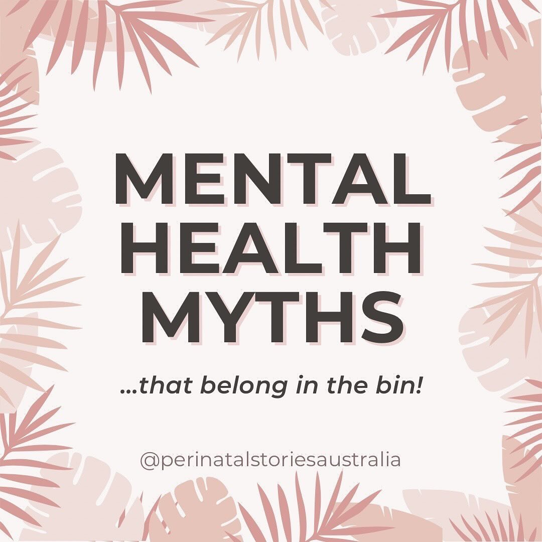 WHAT OTHER MATERNAL MENTAL HEALTH MYTHS BELONG IN THE BIN? 👇🏻

Two months ago I posted about a particularly pervasive myth regarding maternal mental health, and to say it resonated with so many of you is an understatement.

I then had to know&helli