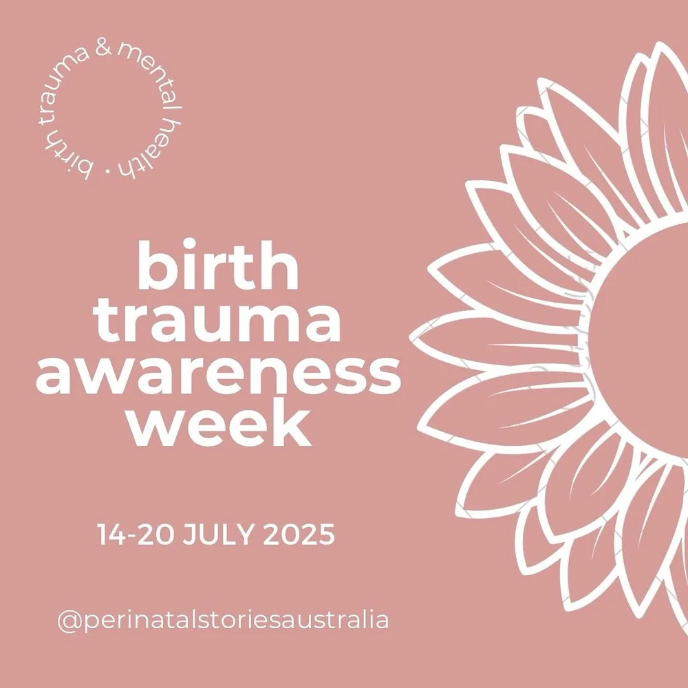 BIRTH TRAUMA AWARENESS WEEK

There are no words that truly express how much this week means to me - especially as it lands so close to my own birth trauma anniversary too.

Birth trauma and postpartum PTSD are topics close to my heart and etched into