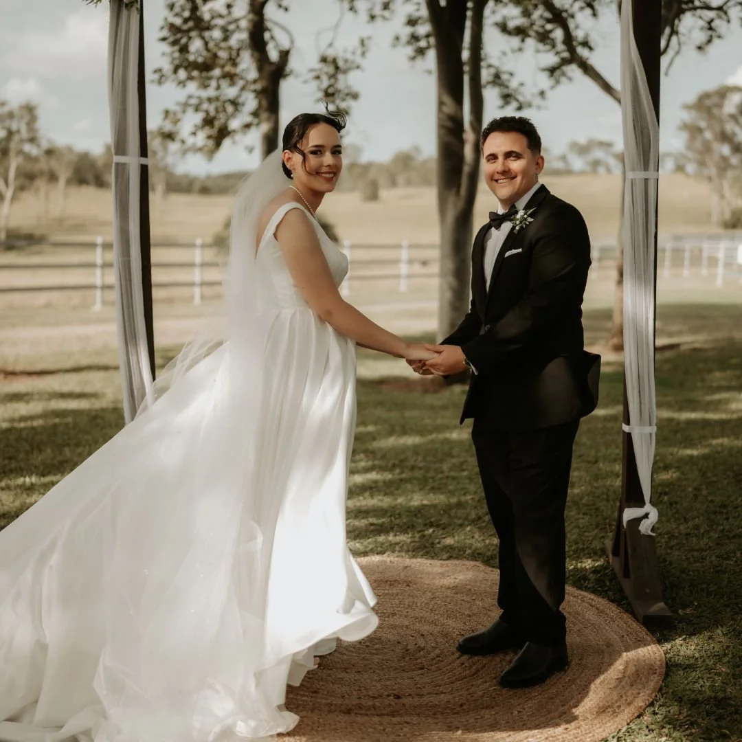 Note Park wedding ceremony