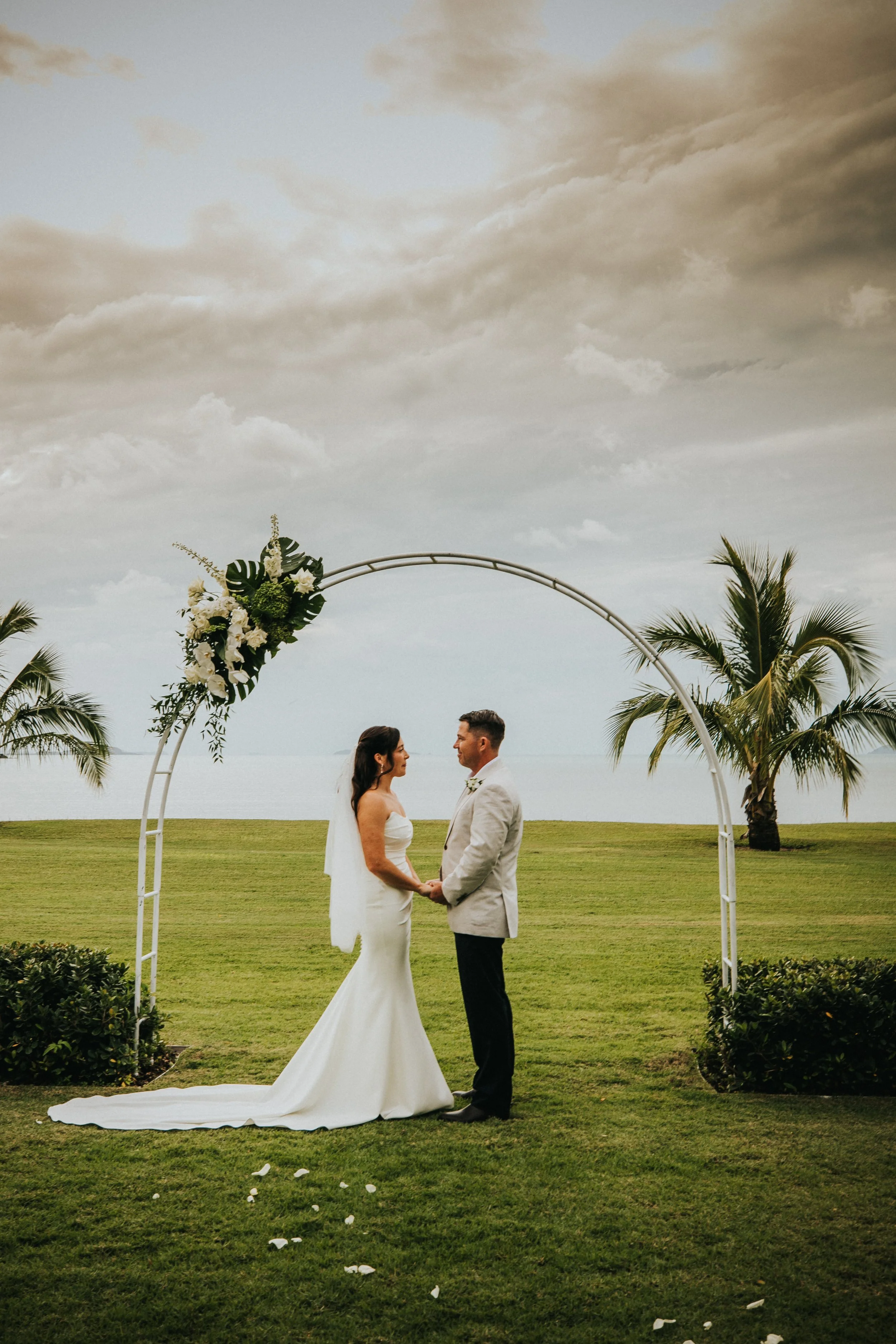 Married by celebrant Nicole Saroglia at Yangaro