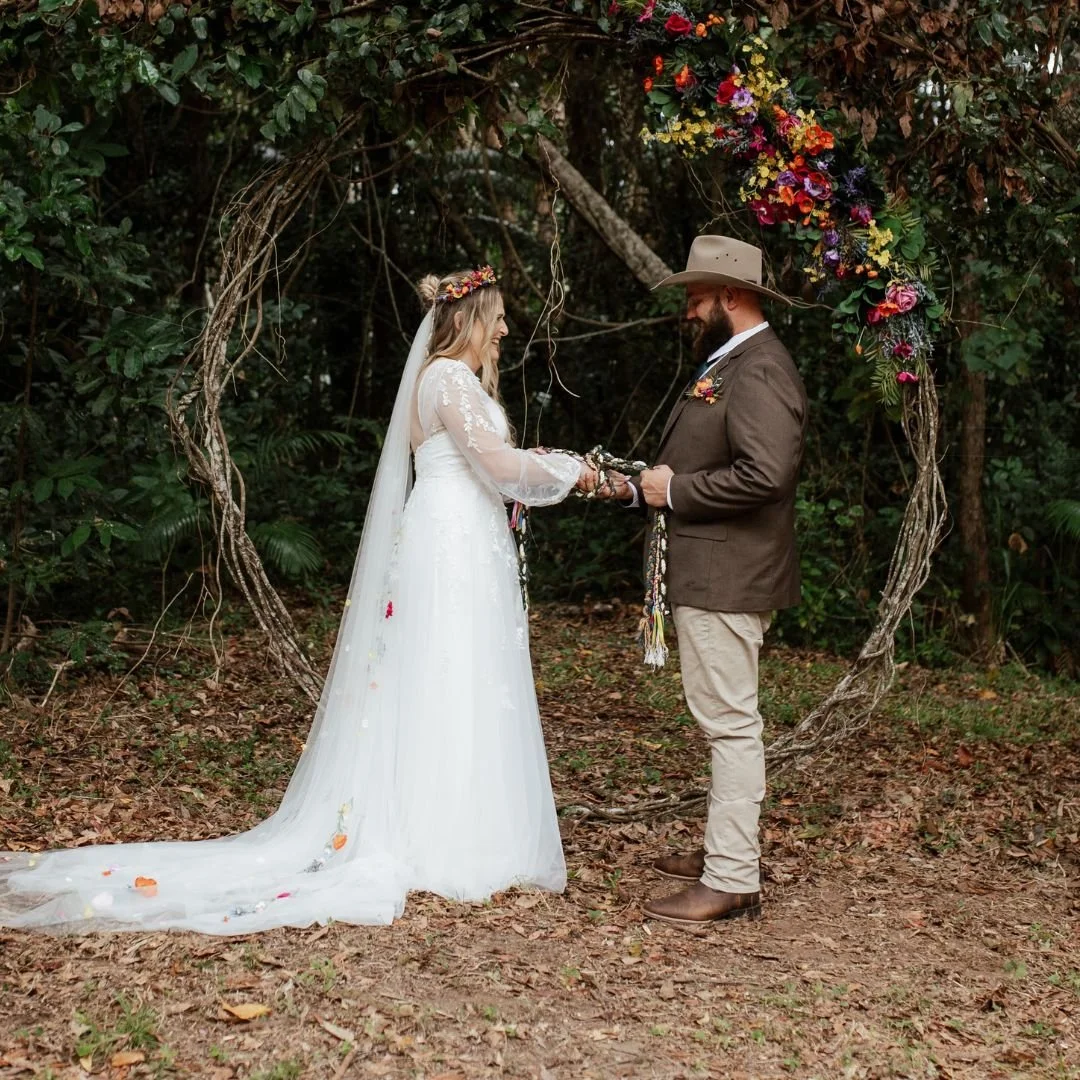 Handfasting ceremony Mackay