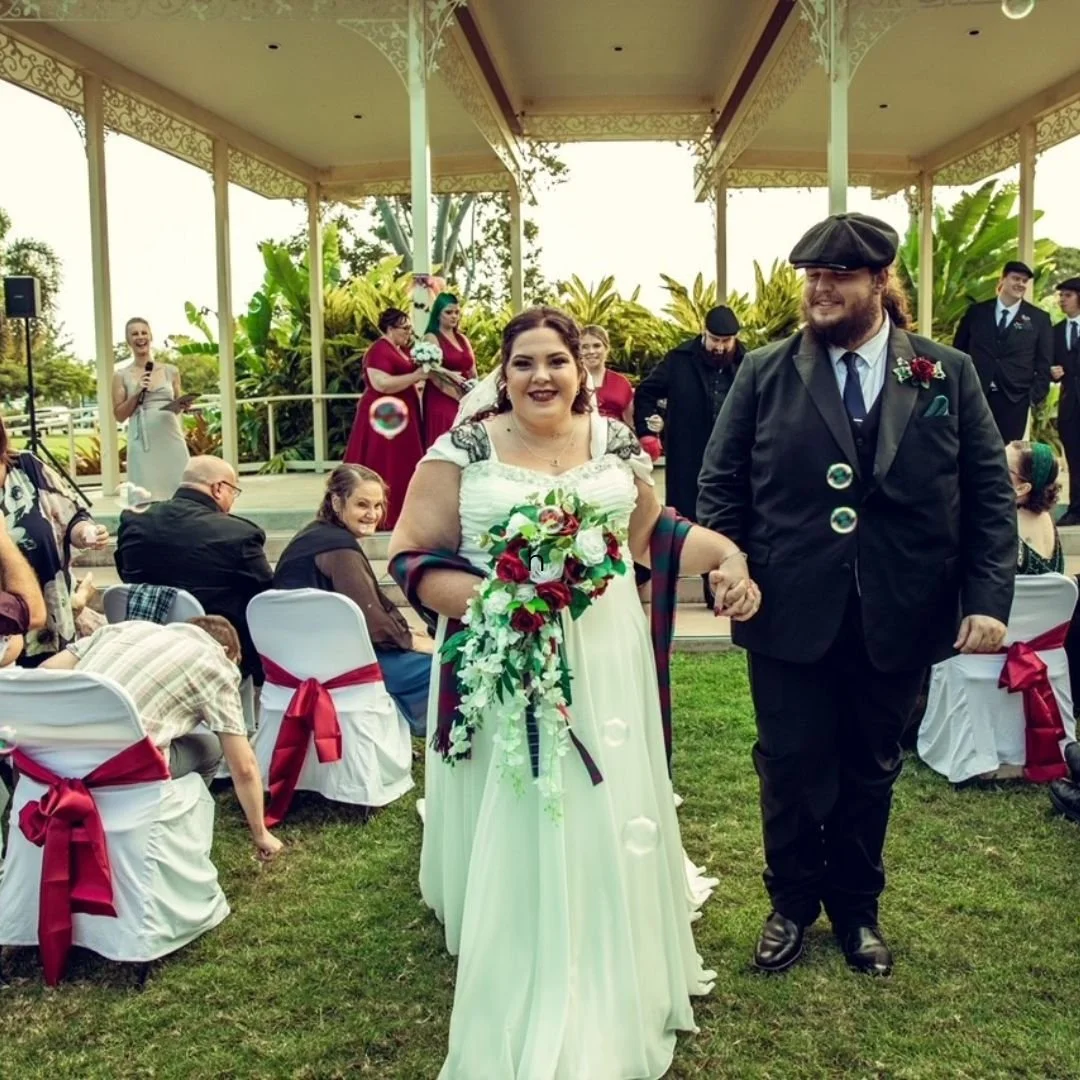 Queens Park wedding ceremony