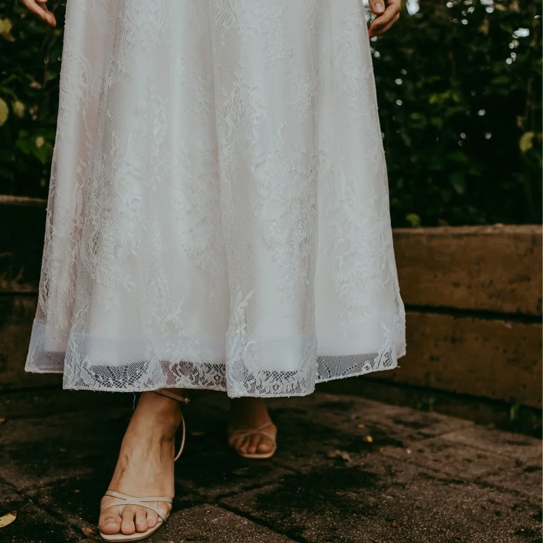 tea length wedding dress