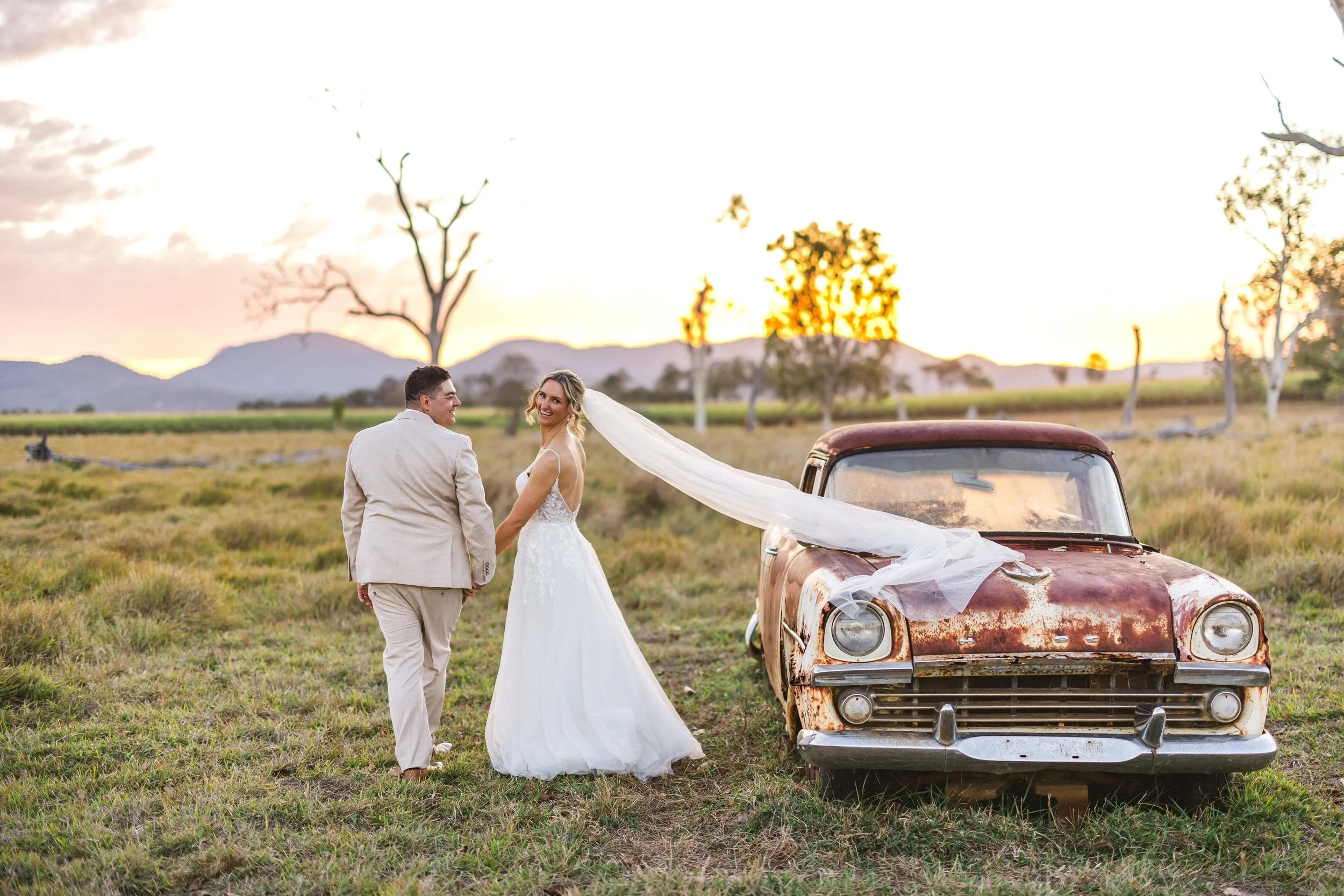 Married by celebrant Nicole Saroglia at The Creek