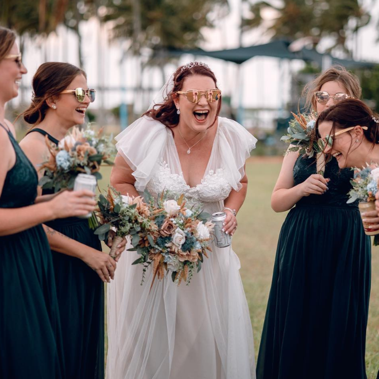 Custom Gown and Marriage Celebrant Mackay
