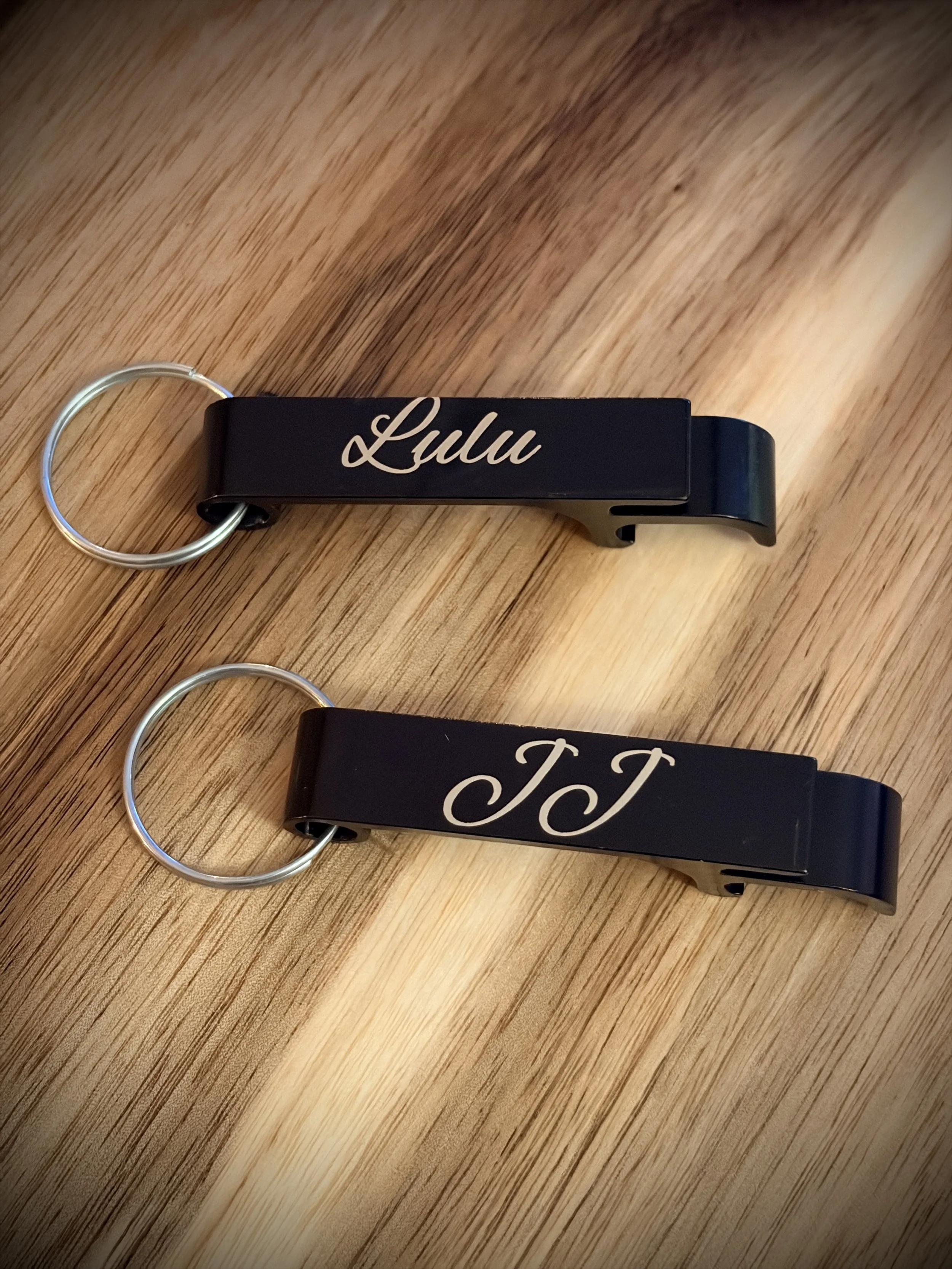 Metal Bottle Opener Keyrings