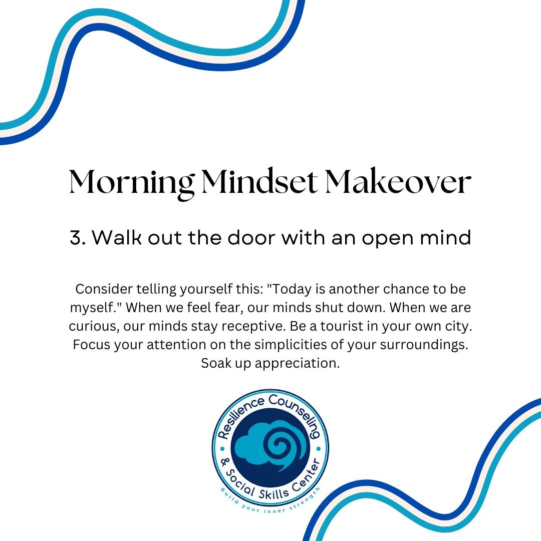 Resilience Counseling Morning Mindset 3