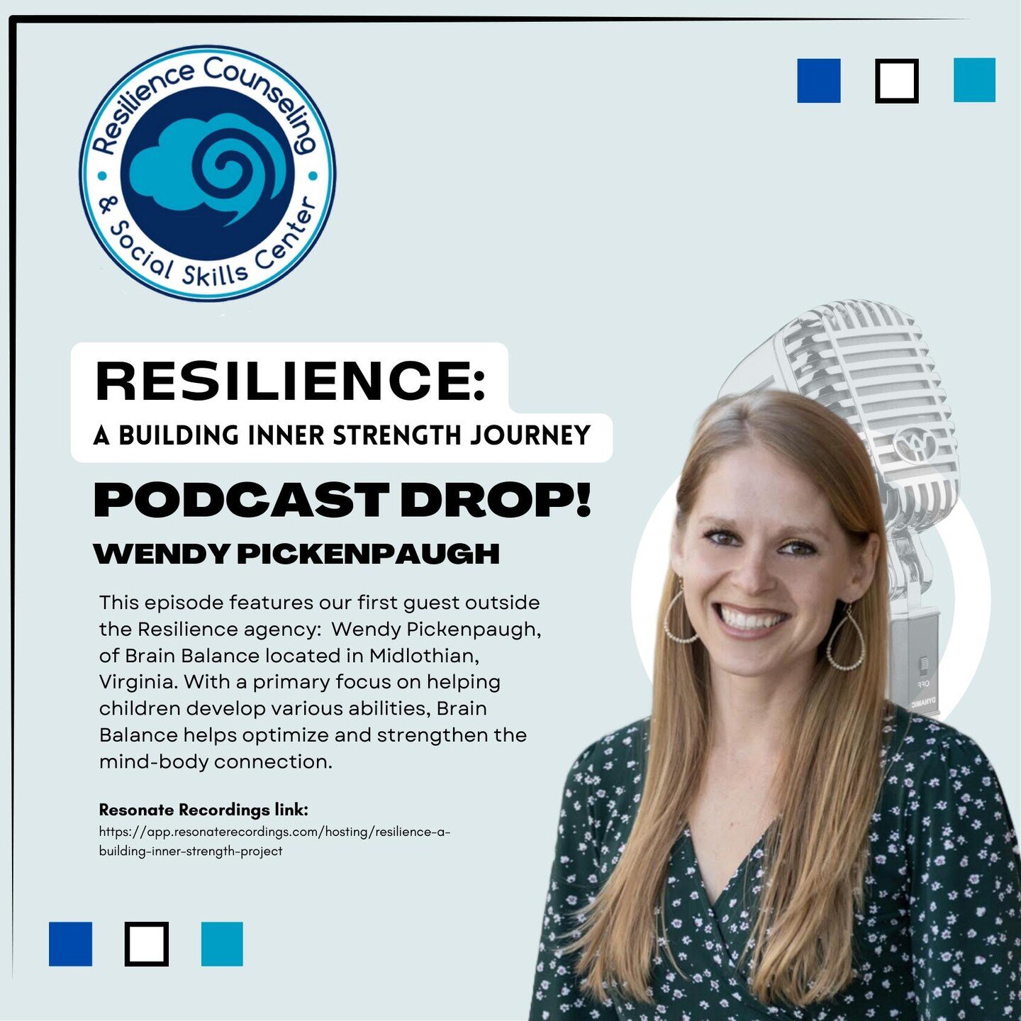 Supporting Child Development: A Podcast Episode Featuring Wendy Pickenpaugh's Integrated Approach at Brain Balance: Midlothian, Virginia. Link In Bio To Listen. @brain_balance_midlothian #mentalhealth #midlothian #resilience