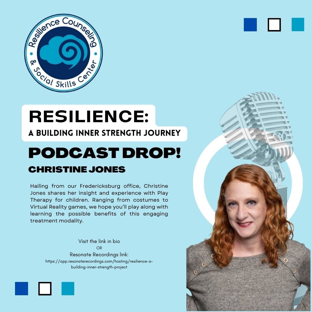 In recognition of #internationalplaytherapyweek2024 join us in listening to a podcast featuring Christine Jones, LPC a passionate advocate for the power of play therapy. Link In Bio!
#playtherapyweek2024 #playtherapy #resilience #mentalhealth