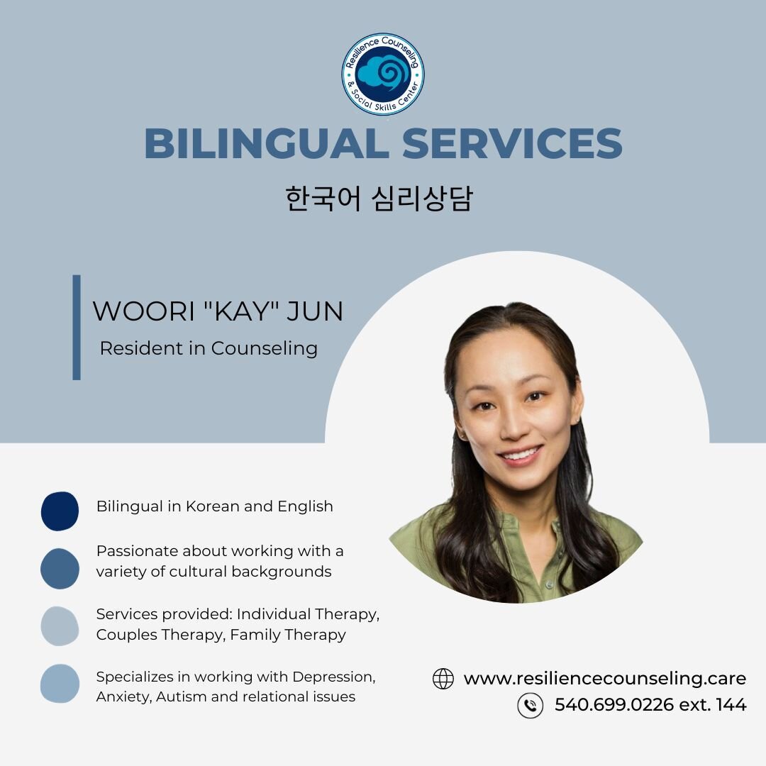 CULTURALLY SENSITIVE MENTAL HEALTH COUNSELING IN KOREAN: MEET WOORI KAY JUN, M.ED., RESIDENT IN COUNSELING
기사 제목: 한국어로 정신 건강 상담을 제공하는 전우리 WOORI KAY JUN, M.ED., 상담사