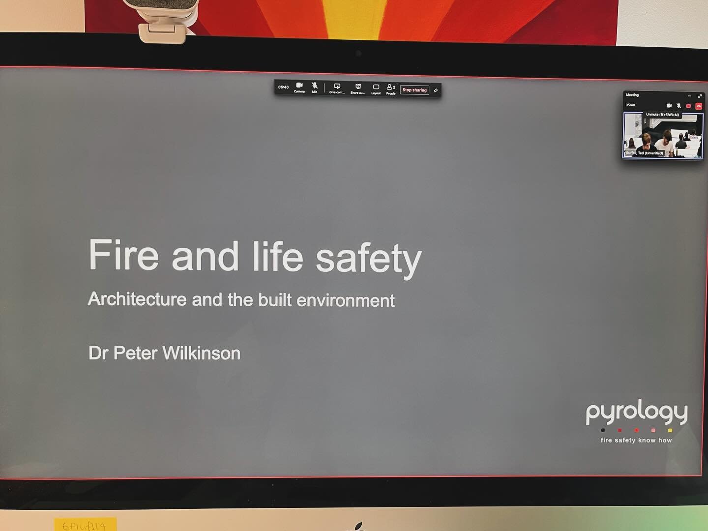 I enjoyed giving a lecture to undergraduate students at the Liverpool School of Architecture. Thank you for the opportunity to discuss fire and life safety in building design.