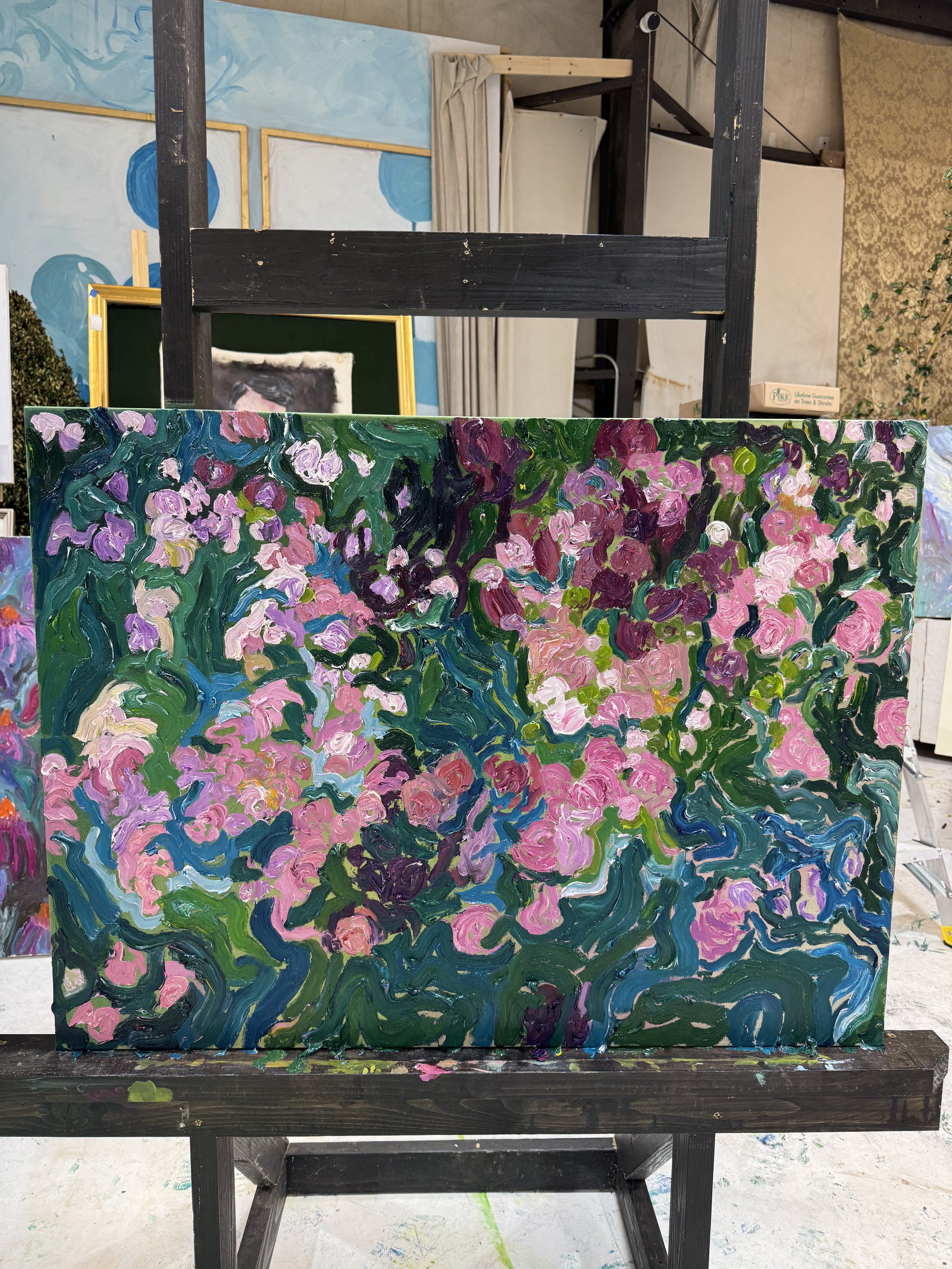 Pink Roses 36” x 48”