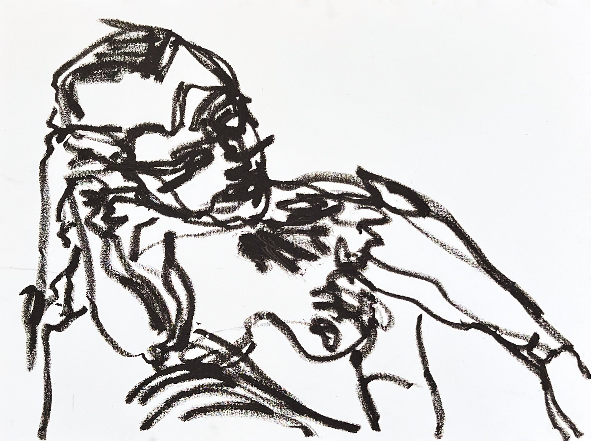 RECLINING FIGURE II