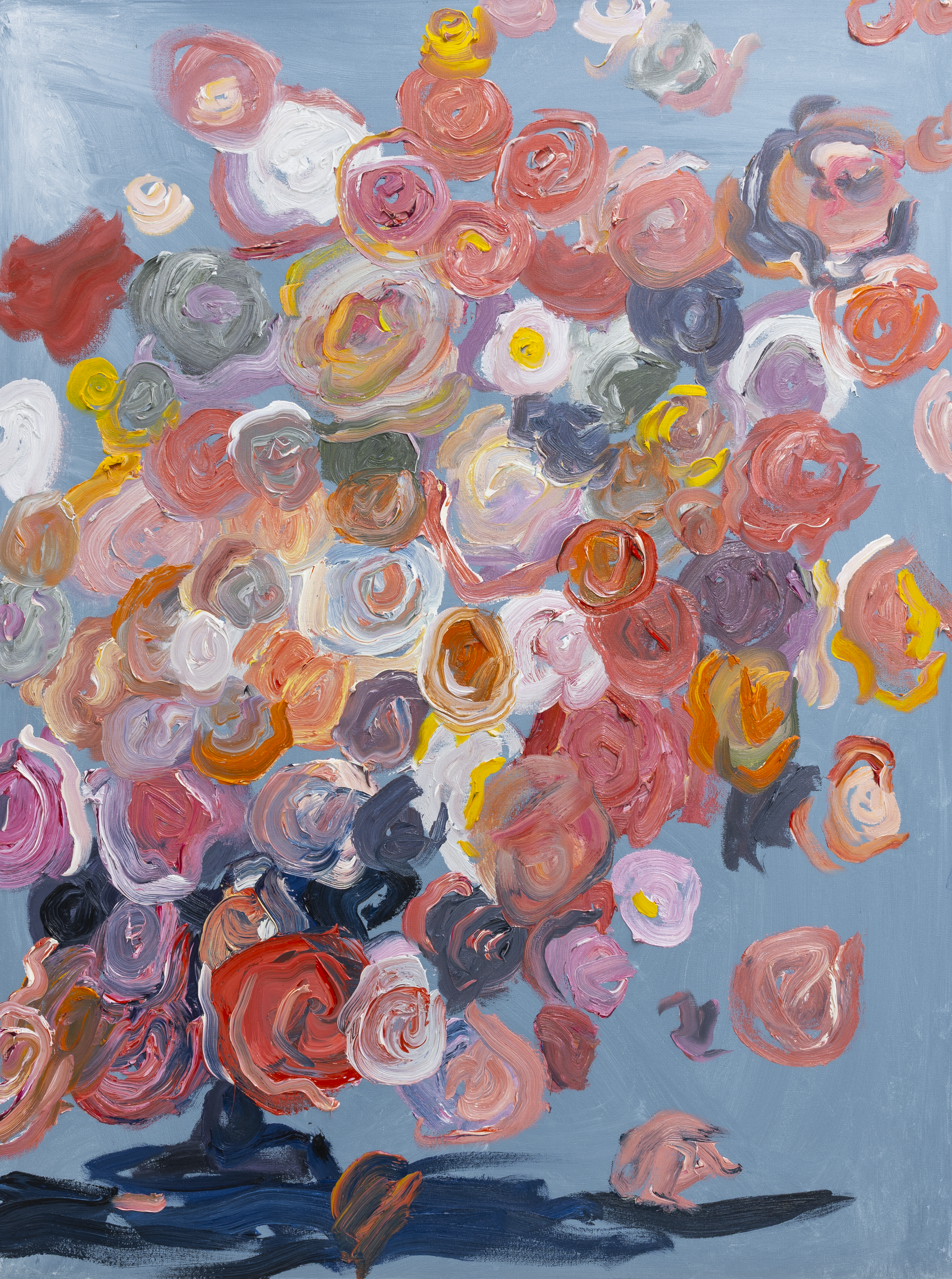 Blue Sky Bouquet, 36” x 48”