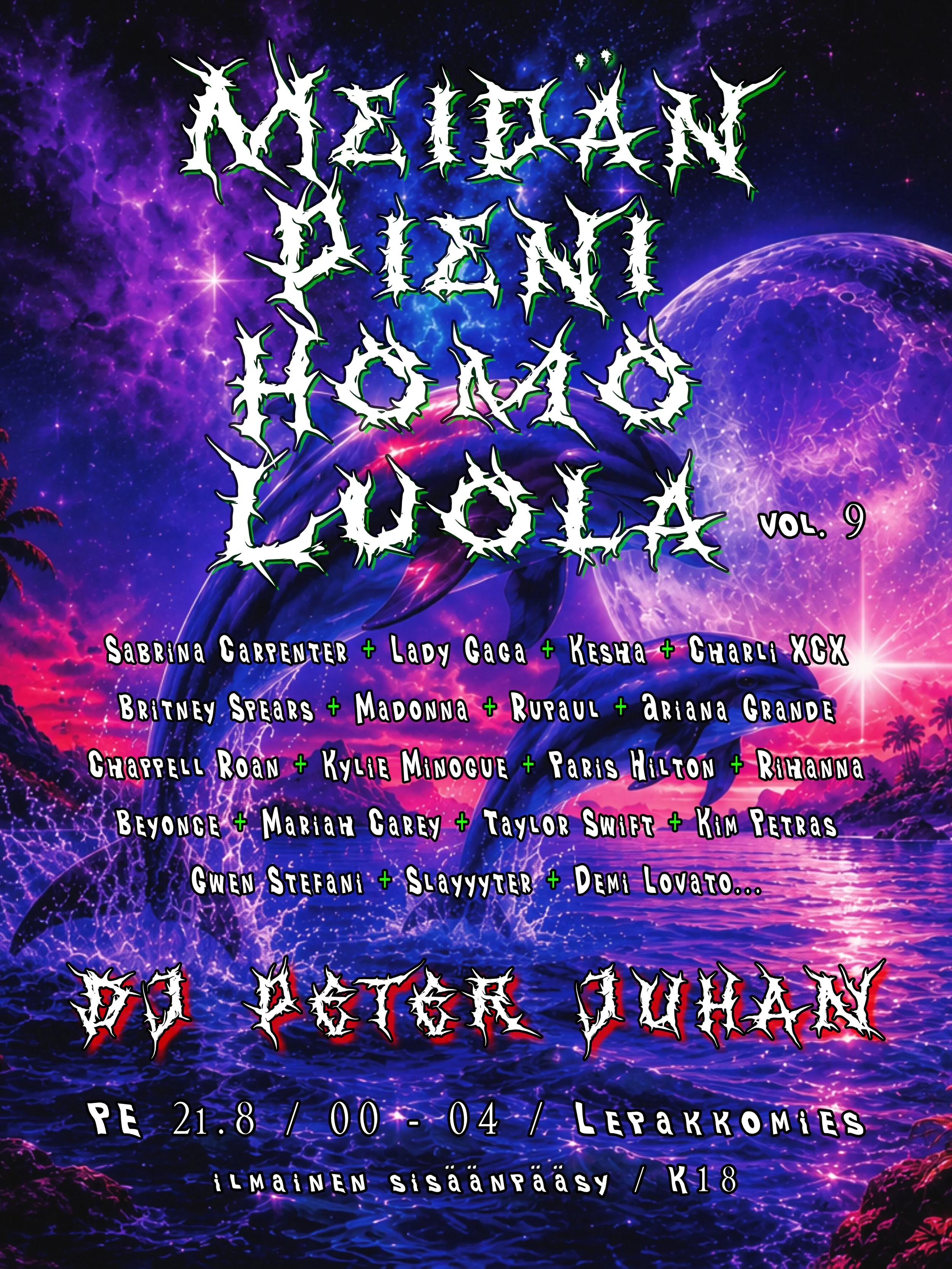Meidän Pieni Homo Luola juliste