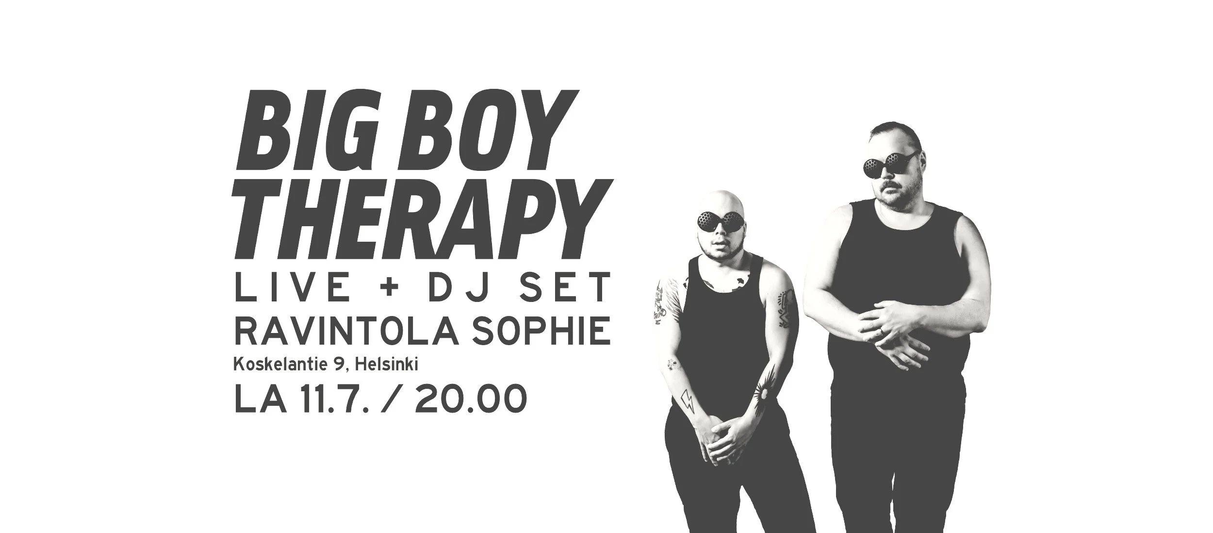 Big Boy Therapy live concert