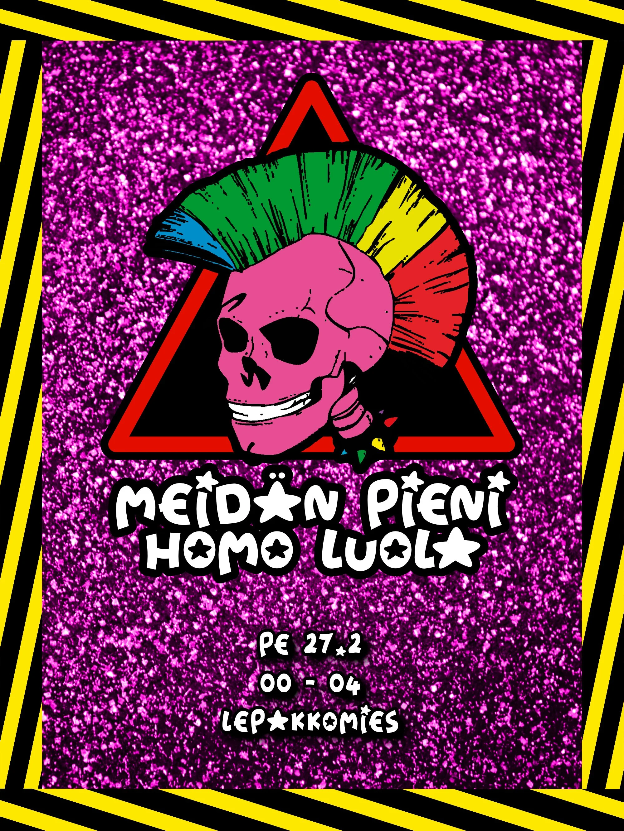 Meidän Pieni Homo Luola klubi mainos