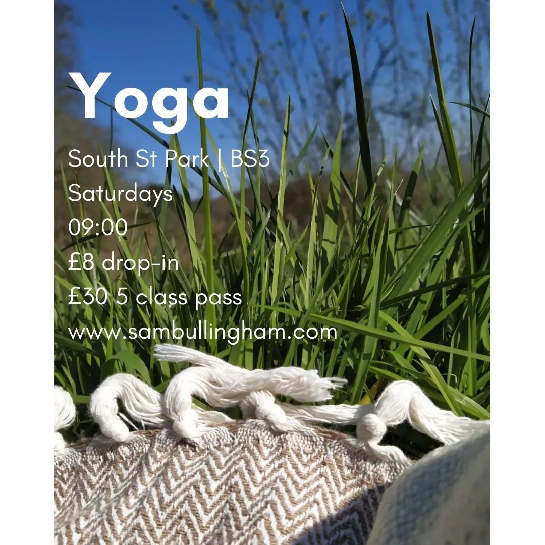 Loving my optimism right now 😭

OK, so today's weather is not the 'grab your yoga mat and join me outside kinda weather', buuuuut it is promising to be dry and sunny in Bristol on Saturday morning 👊

So, if you fancy joining me on Saturday morning,