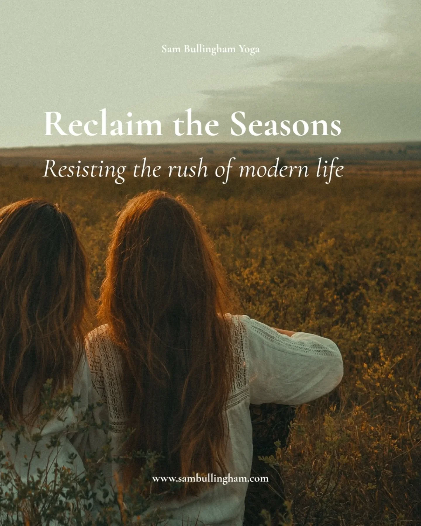 Reclaim the Seasons is already unfolding - the Darkest Night gathering filled before it ever reached Instagram.
Next, we move toward Imbolc, the gentle first stirrings of the year.
Want first access when booking opens? Message me to join the early li