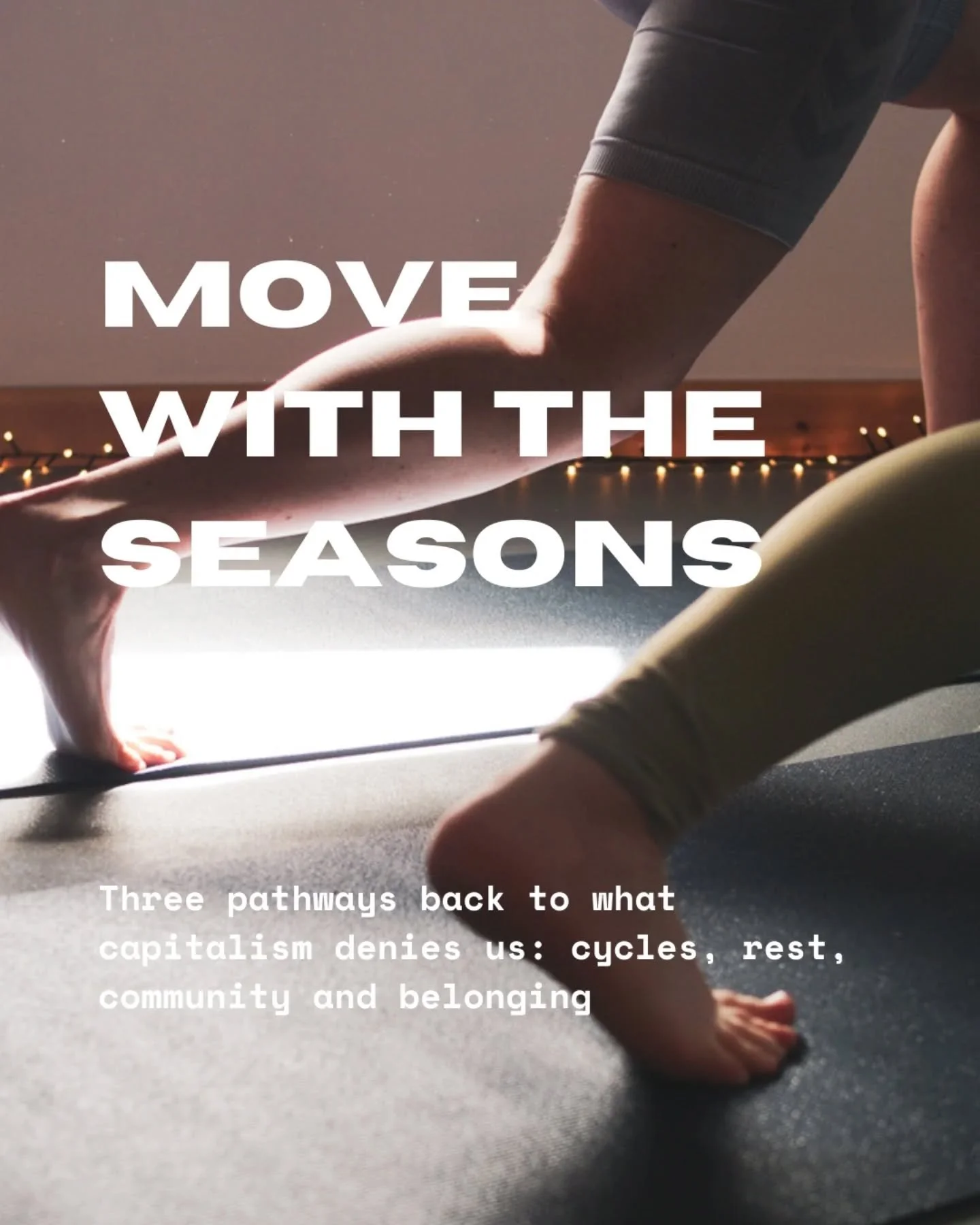 The seasons remind us that life moves in cycles, not lines. There is expansion and contraction, blossoming and decay, movement, and stillness. This is what the tantric teaching of spanda teaches us - the pulsation of the universe itself. Nothing is f