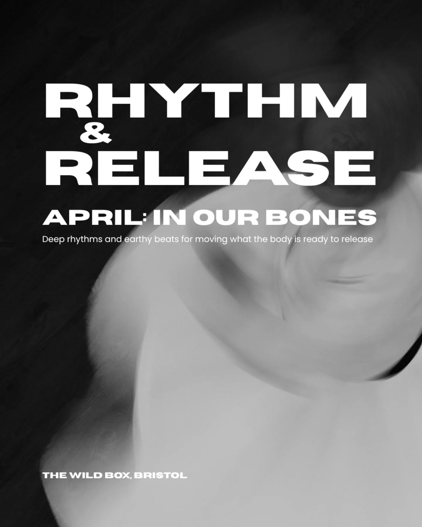 Rhythm &amp; Release: In Our Bones 🌎

After the complete joy of March's 90's bangers, in April we're going deep. Bone deep.

A calling back to the intelligence of the earth.

Expect earthy beats, baselines that rumble through the body, and rhythms y