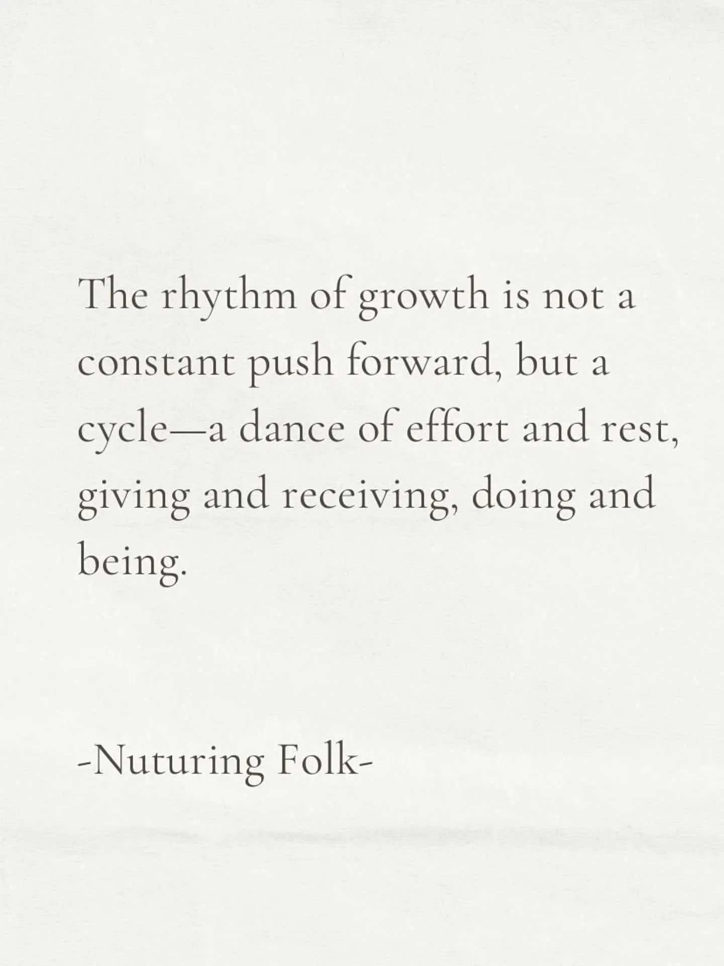 Some Friday reminders 🌱🌷🍂🕯

Be gentle with yourselves folks, its tough out there.

~

Exploring Your Inner Rhythm
The online year-long Container starts Monday

~ Monthly live sessions (recordings available)
~ Seasonal/cycle awareness
~ Somatic mo
