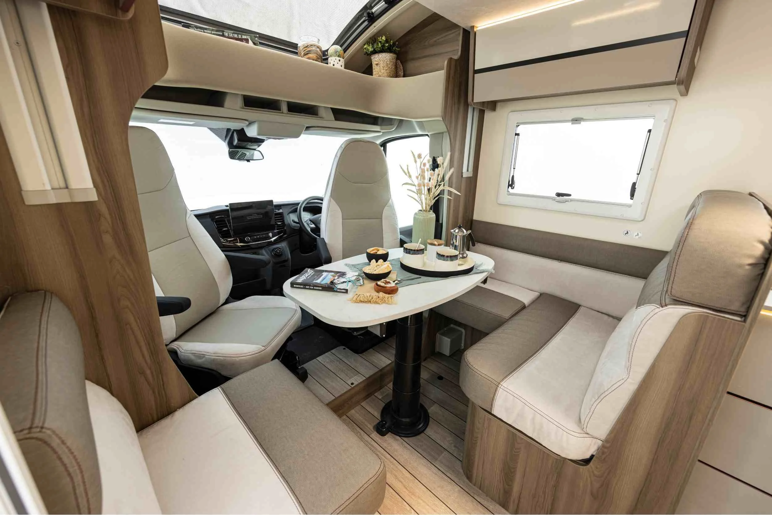 Cab Angled View (Islay - Roller Team Kronos Compact 665 Motorhome)