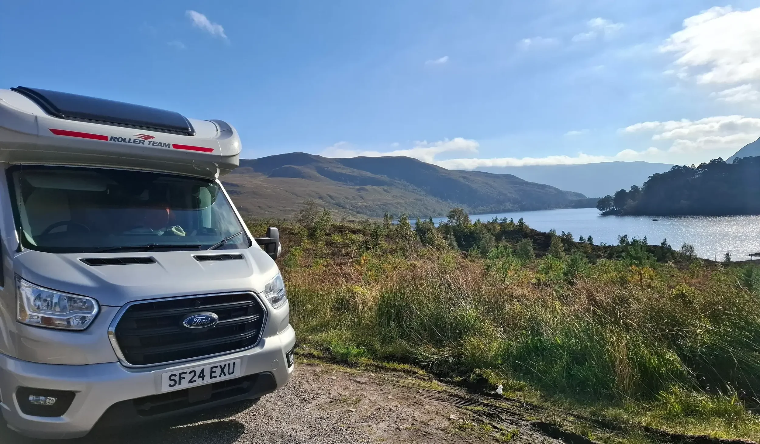 Freedom Motorhome in the Scottish Highlands