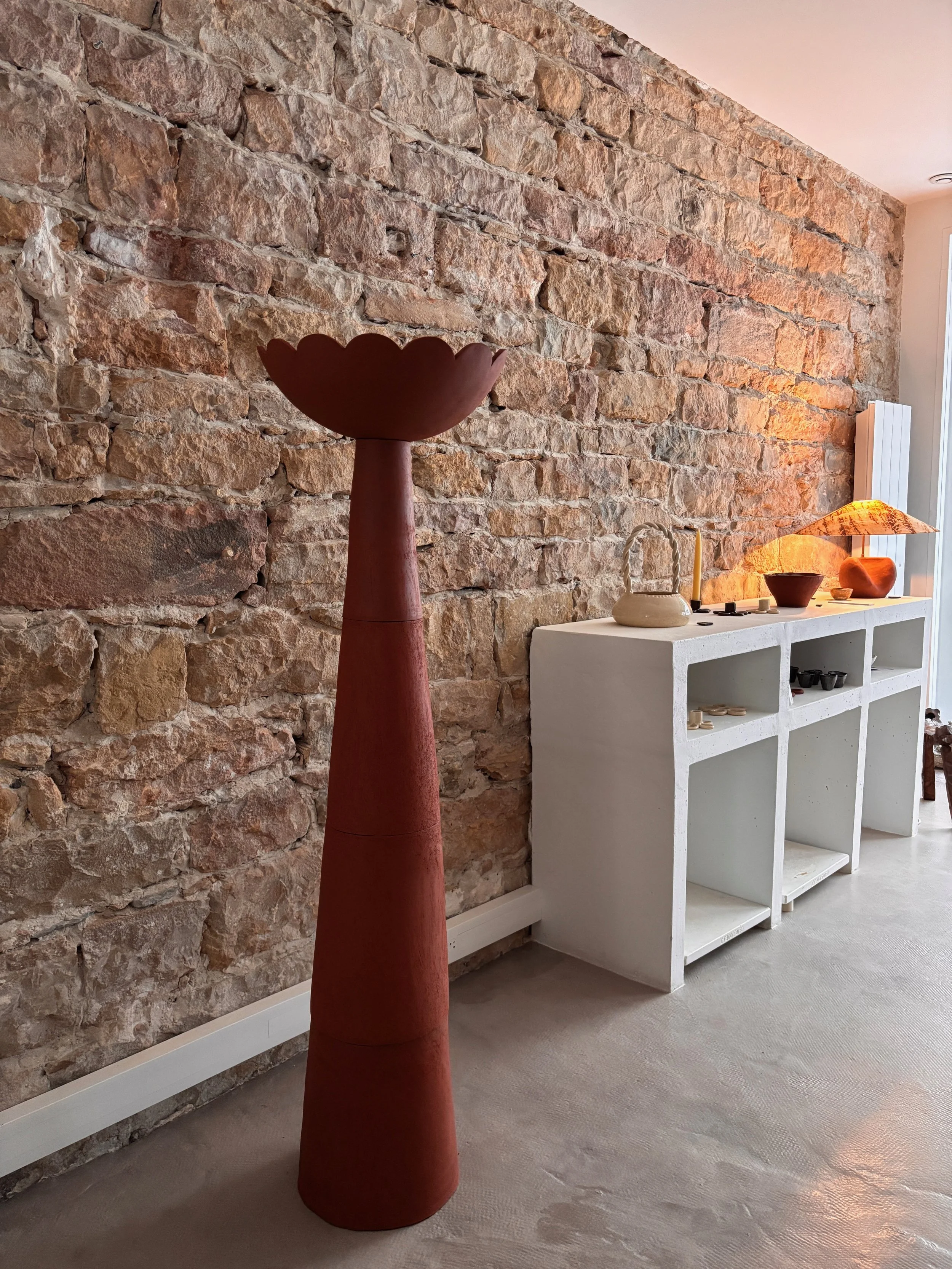 Lampadaire en céramique artisanal.jpeg