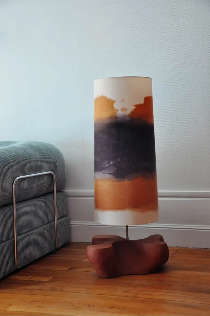 Luminaires en céramique artisanale fabriqués en France : Lampes à poser, lampes de sol et appliques murales en grès