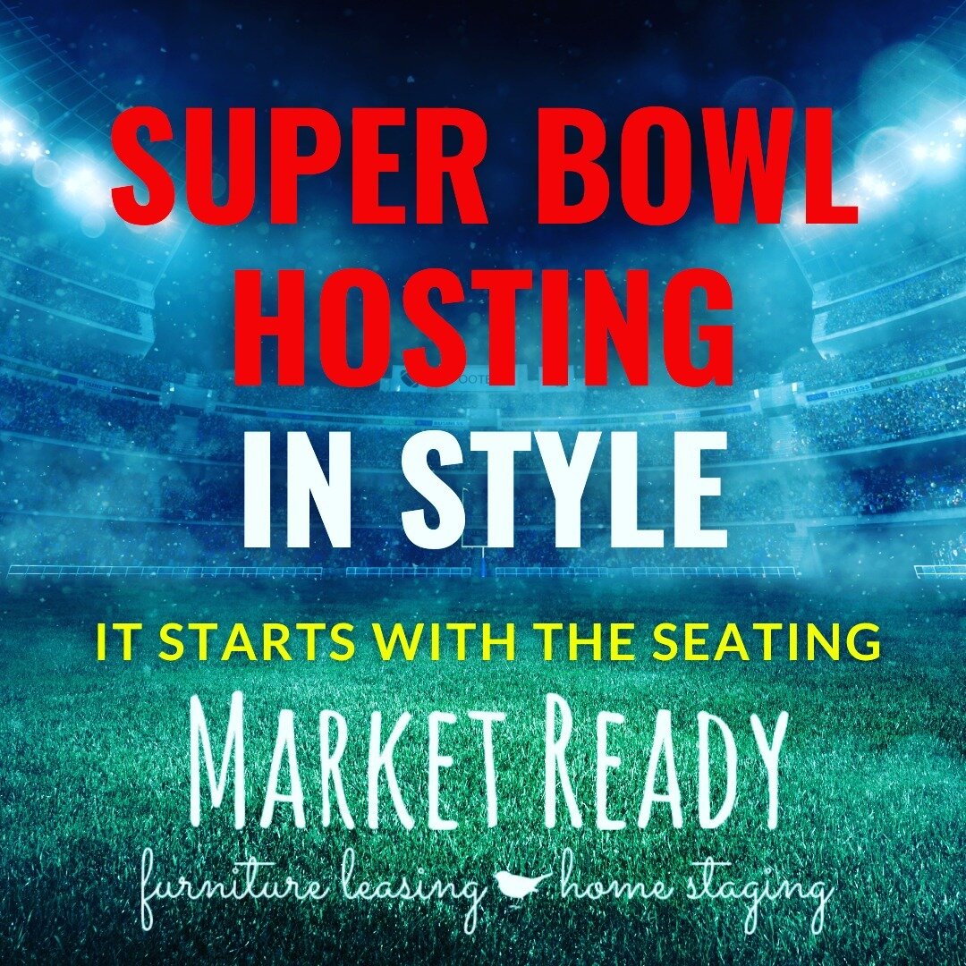 CALLING ALL SEATING SHOPPERS!!
Start Game Day off in STYLE... 
Our brand new Designer Seating ensures yours will be the party that sets the bar. 
Offered at 40-70% off MSRP.

From luxe Velvet Club Chairs, to comfy yet durable Sectionals, to cozy Bouc