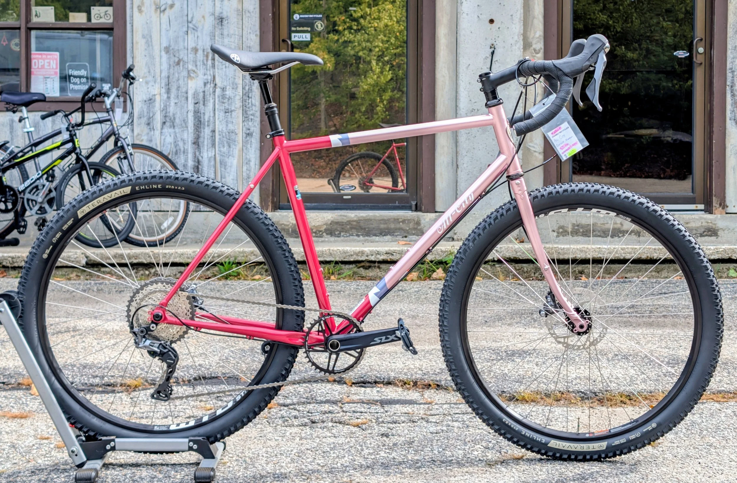 All City Gorilla Monsoon. NEW! 55CM. Upgraded headset, chainring, crank and pedals