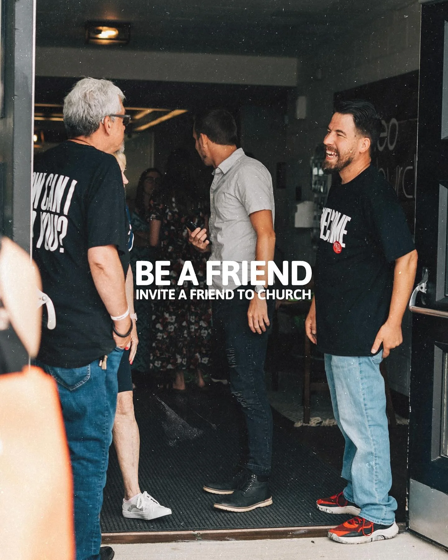 Invite someone to church tomorrow—it could be the day that changes everything! Baptisms are happening and you don’t wanna miss what God’s doing!π We can’t wait to see you! ππΌ #BeAFriend #InviteSomeone