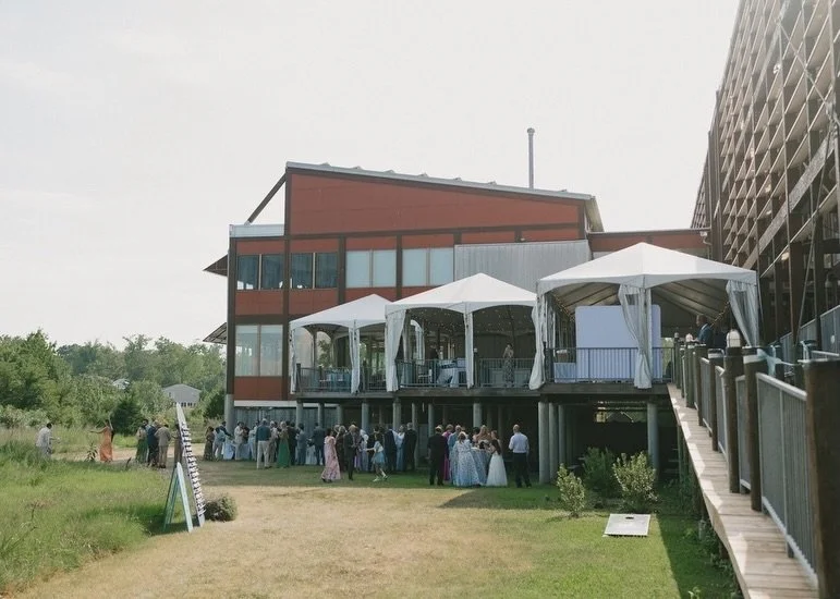 POV:  The wedding vibes are good because this is your cocktail hour 😎
⠀⠀⠀⠀⠀⠀⠀⠀⠀
Photography: @taylornations_photography
Catering: @bmgcatering
⠀⠀⠀⠀⠀⠀⠀⠀⠀
📍 CBF Events, beachfront wedding and event venue in Annapolis Maryland