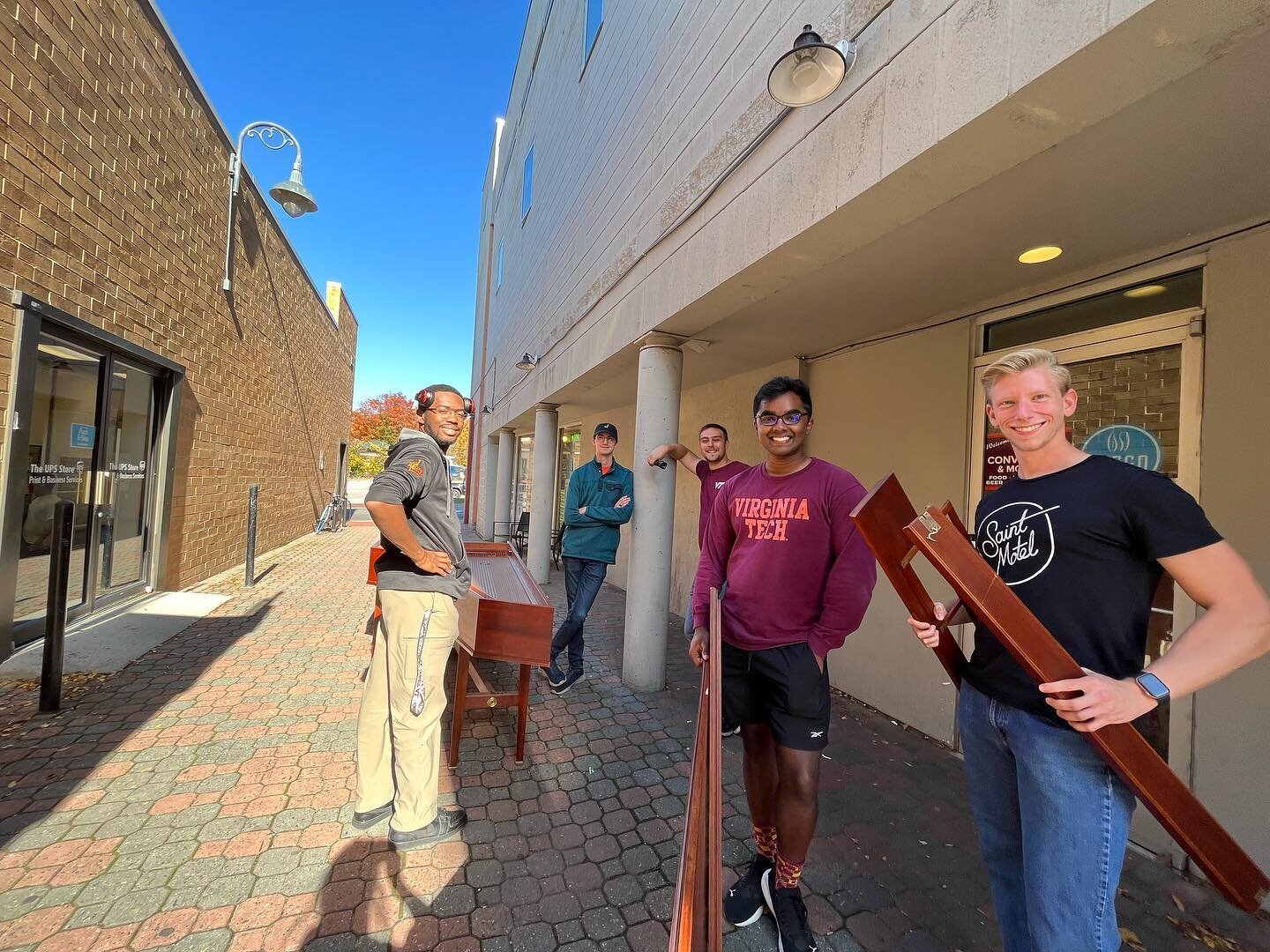 Thank you to the Brothers who helped with the Harpsichord move on October 14! #service #kkpsi