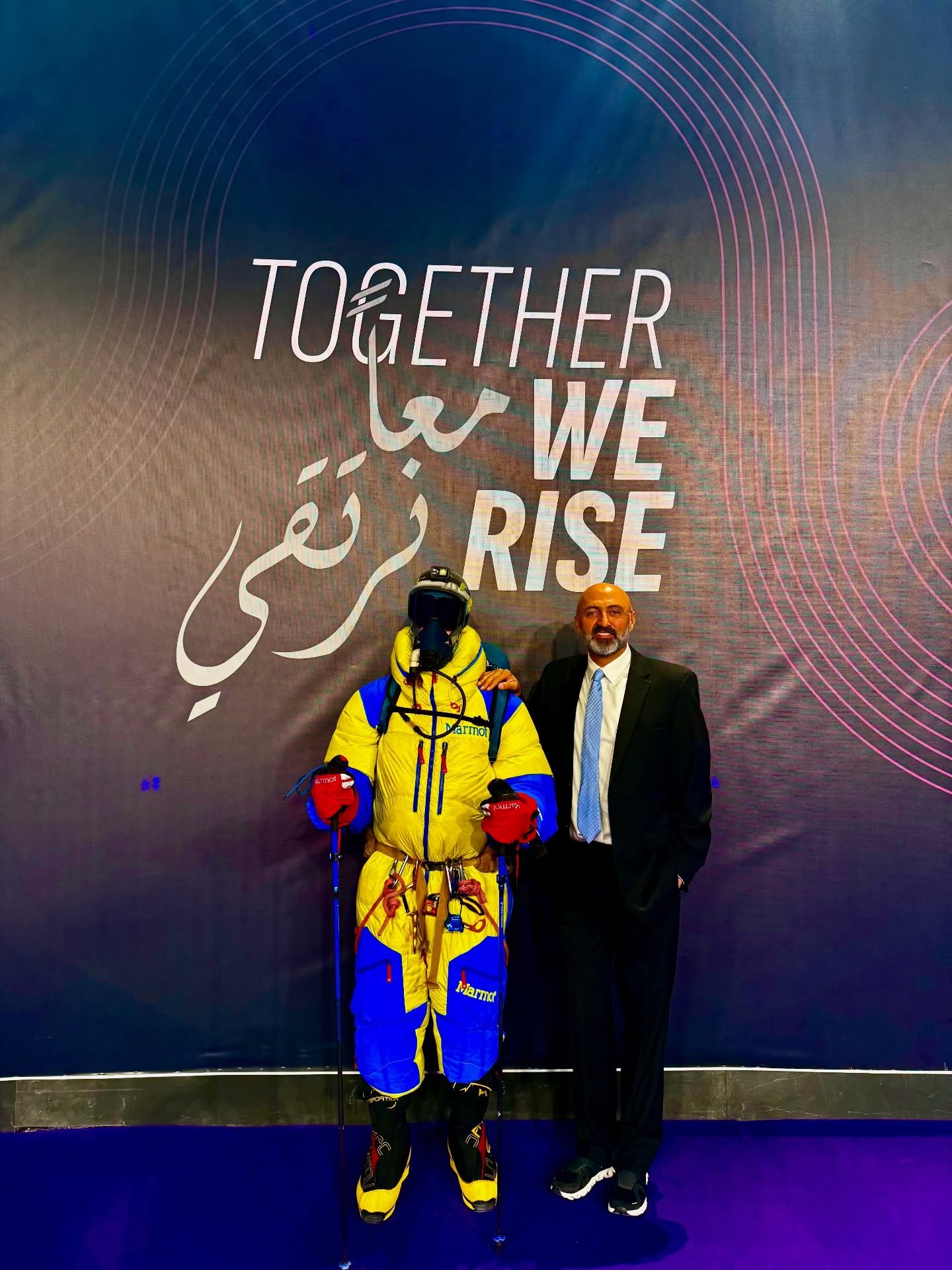 معًا نرتقي | Together We Rise

Last night at the American University of Sharjah  @ausharjah  @aus_oaaa was very special. Thank you for the kind invitation and the warm welcome to one of the most beautiful universities in our region.

Established in 1