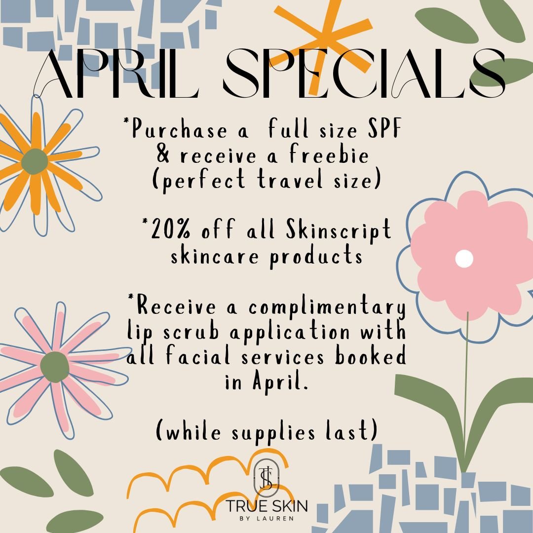 April Specials