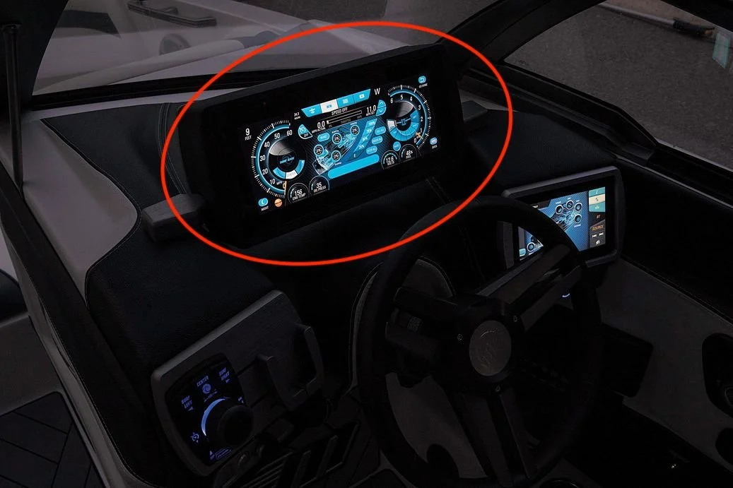 Malibu Medallion Touch Command Center 12" Delamination Repair LCD Panel