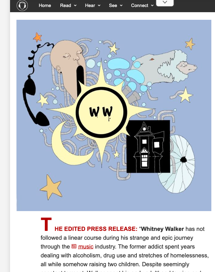 TINNITIST/Albums Of The Week: Whitney Walker | Where To Go And How To Get There