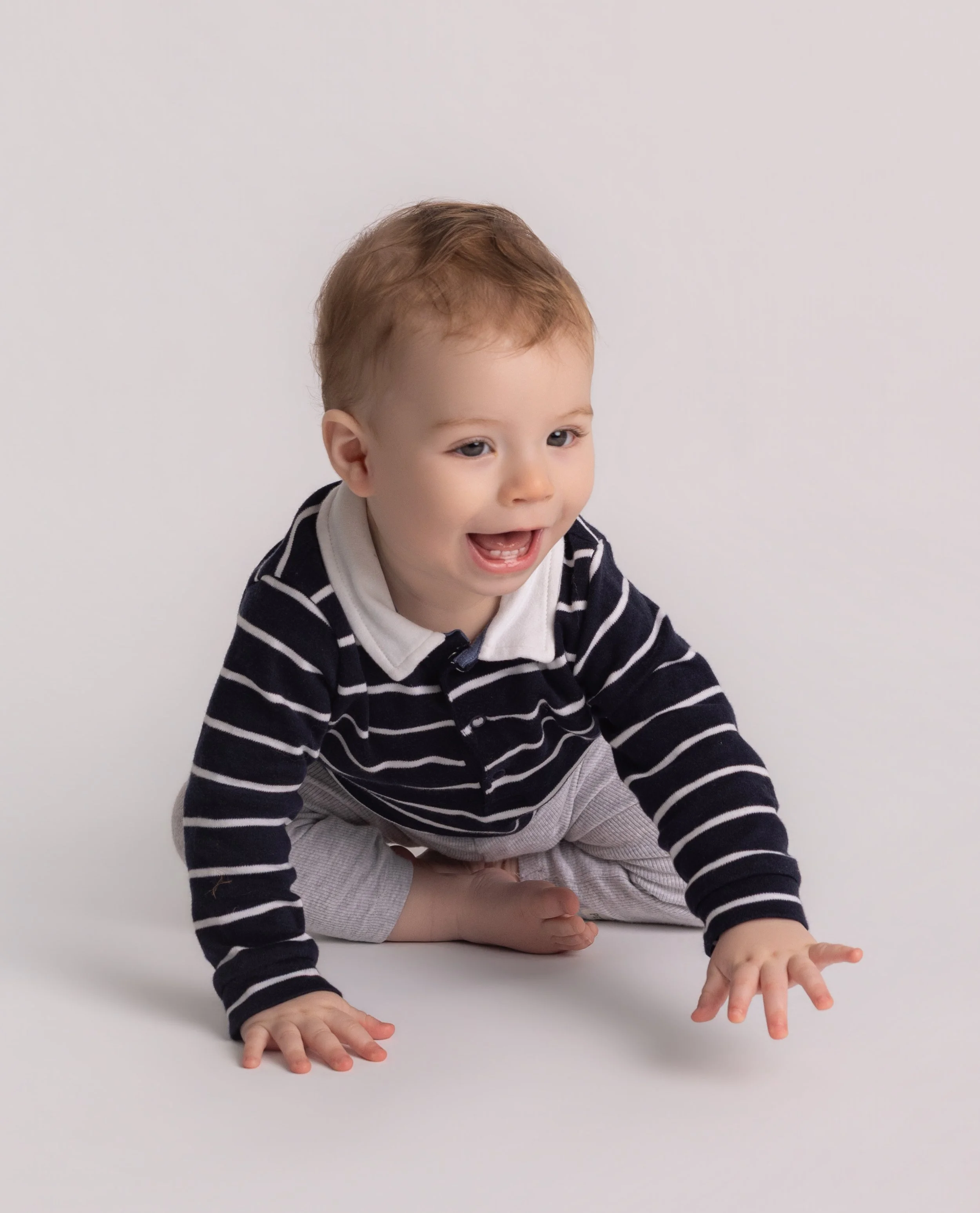 baby crawling
